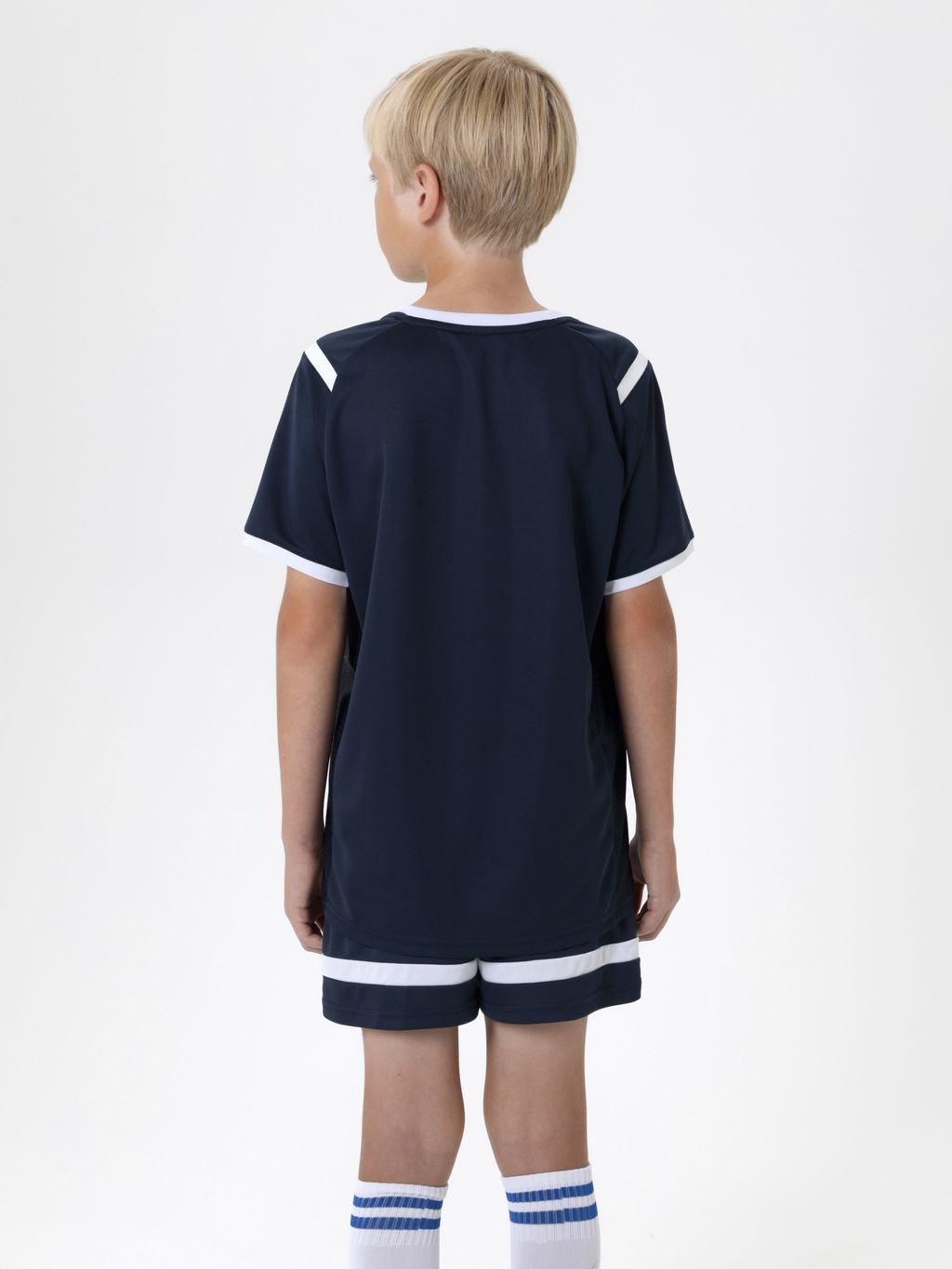 Детская футбольная форма FN Spirit Kid (Dark blue/White)