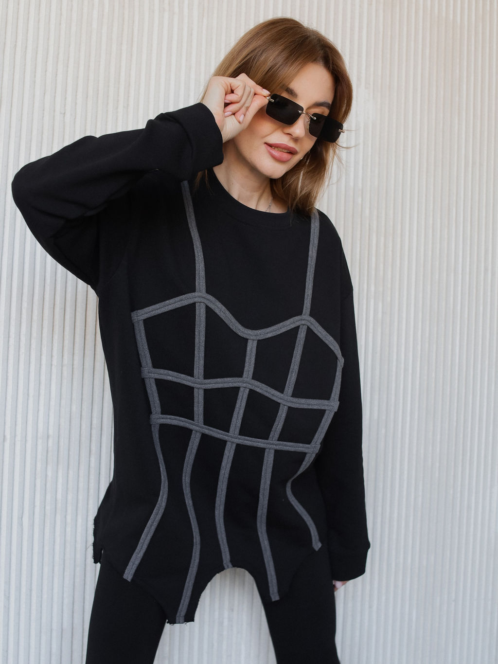 Лонгслив Pike, черный - Inzibe фото 2