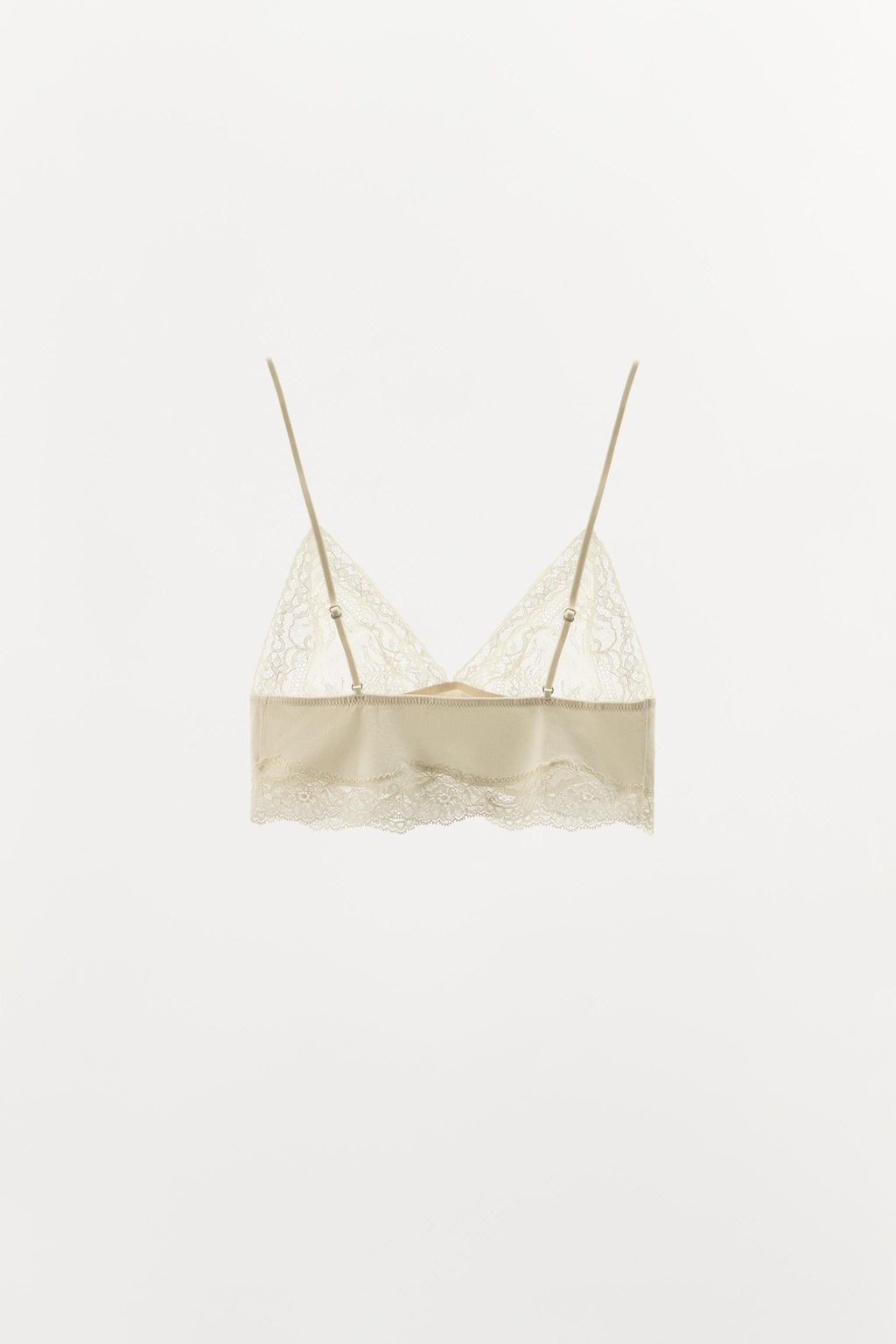 COTTON LACE BRALETTE - Zara фото 3