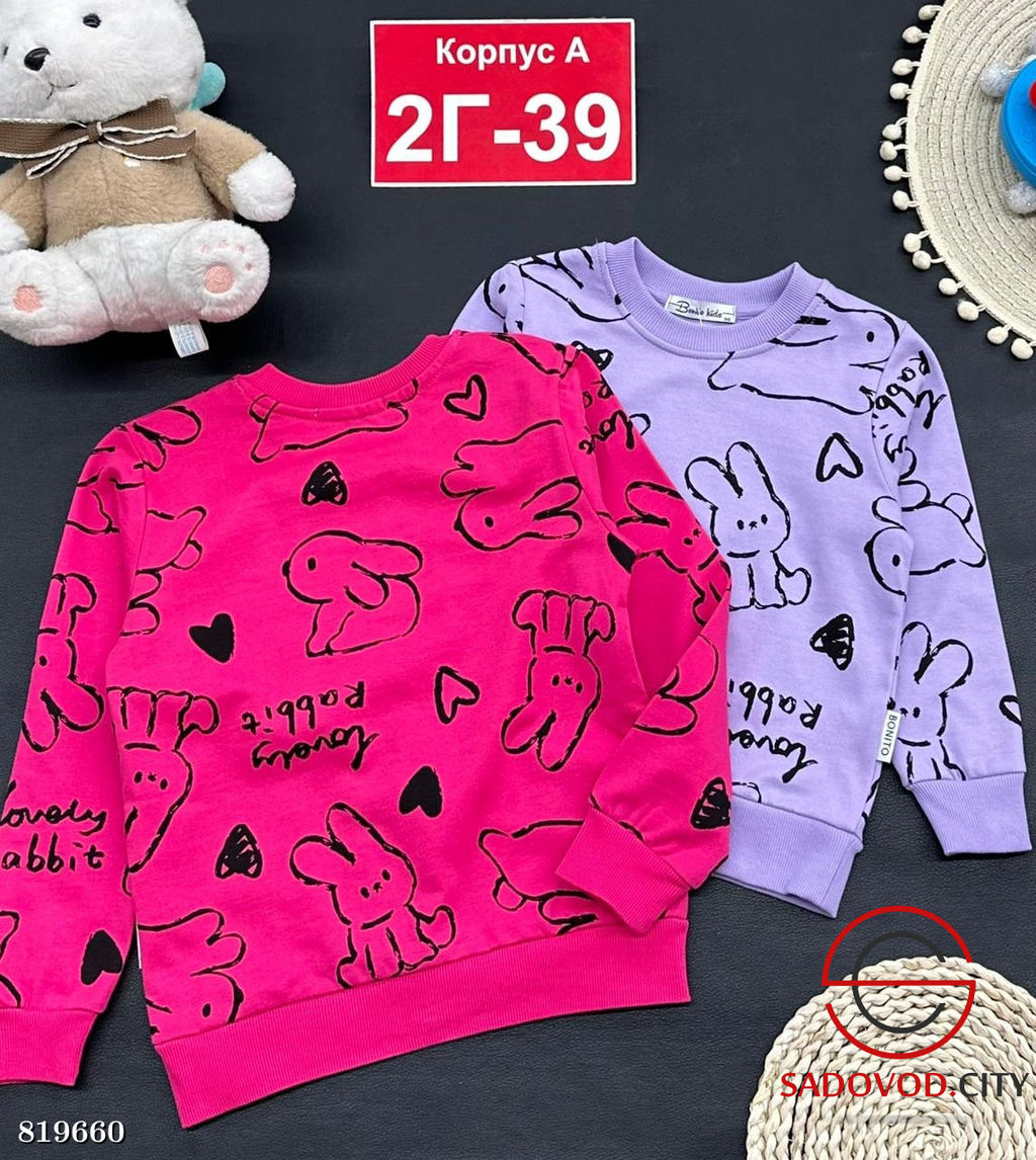 Кофта для девочка с рисунком