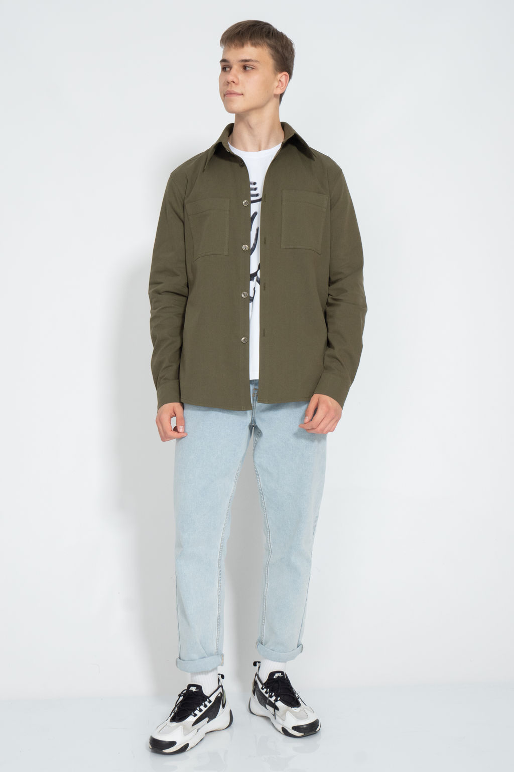 Мужская рубашка 3012 - Kivviwear фото 7