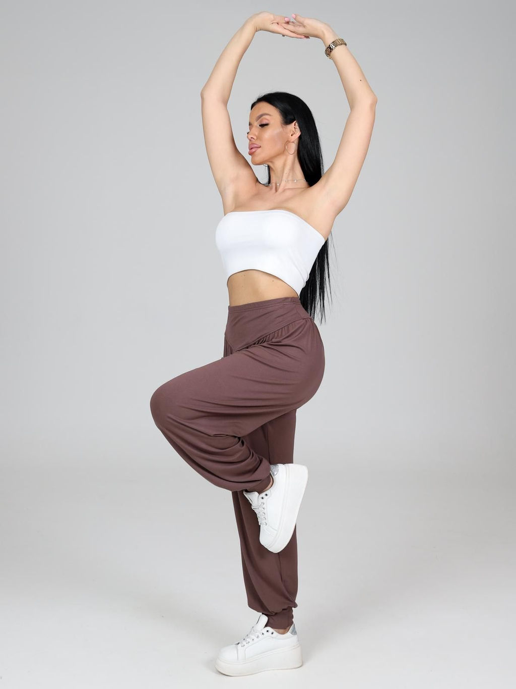 IV-CAPRIZ Чанита - брюки коричневый  фото 69