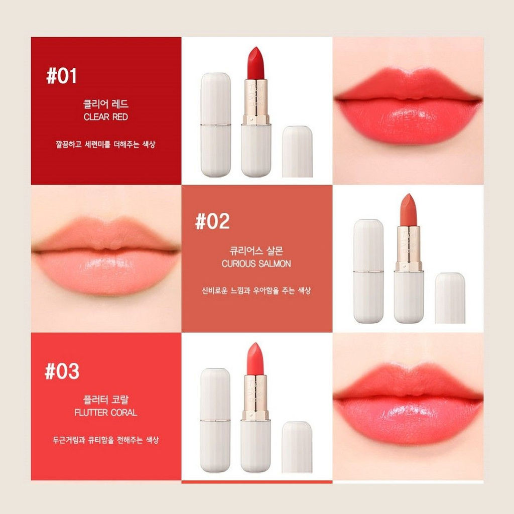Locean Тинт-помада для губ / Reve Tint Stick 5 Runaway Chili, 3,5 г