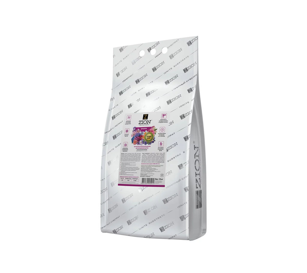 Цион для цветов (крафтовый мешок, 10 кг) - Zion фото 2