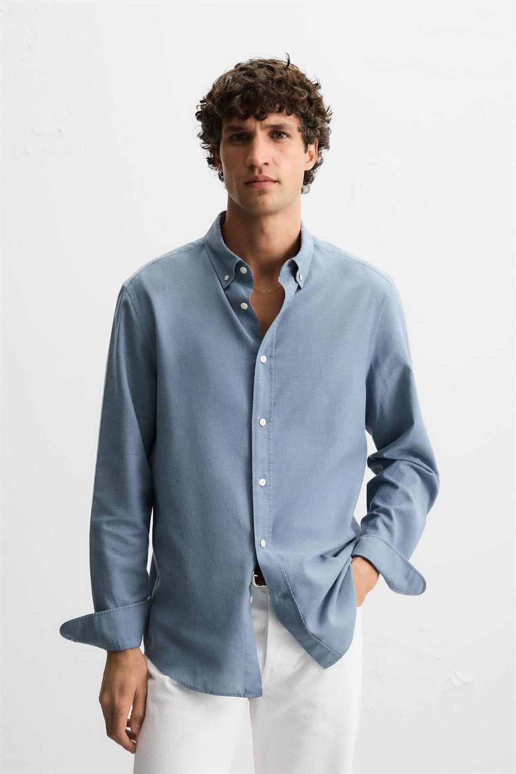 REGULAR FIT SHIRT - Zara фото 3