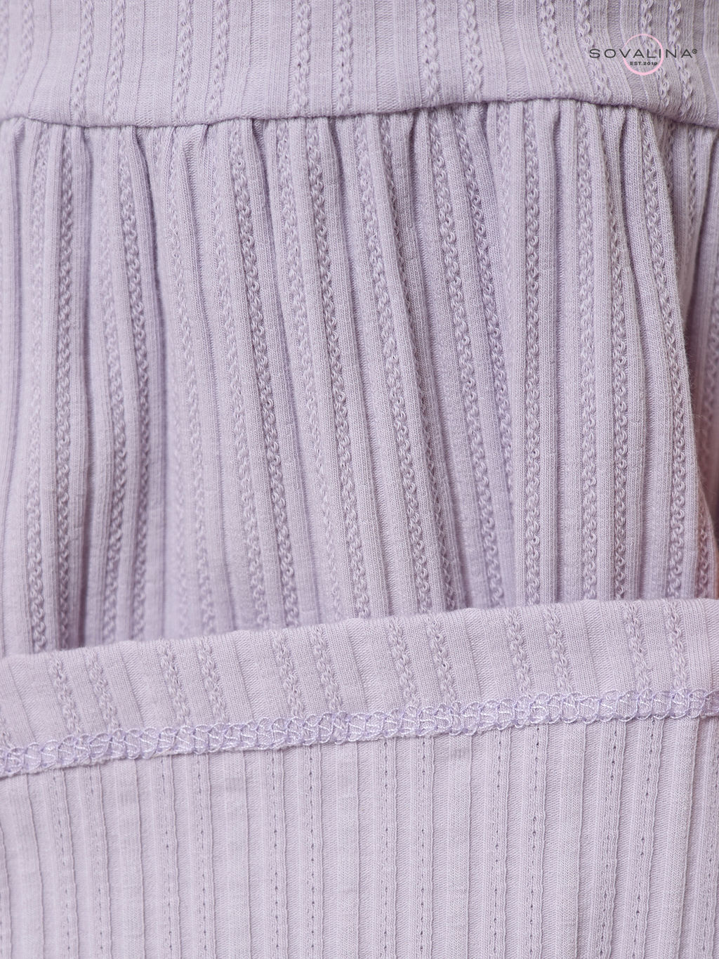 Платье Эля косичка лаванда - Sovalina фото 6