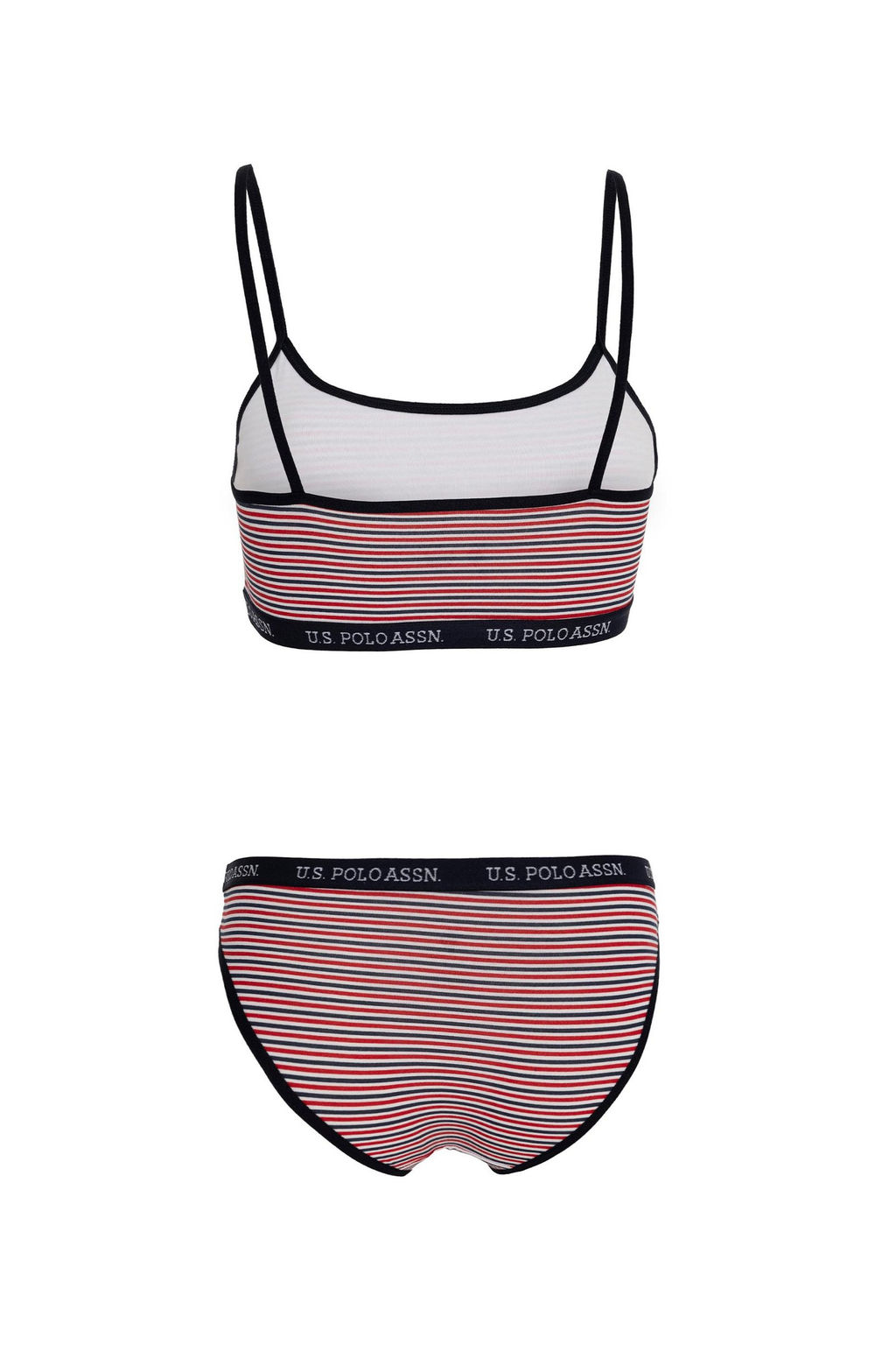 Женский комплект нижнего белья темно-синего цвета Неожиданная скидка в корзине - U.s. polo assn фото 2