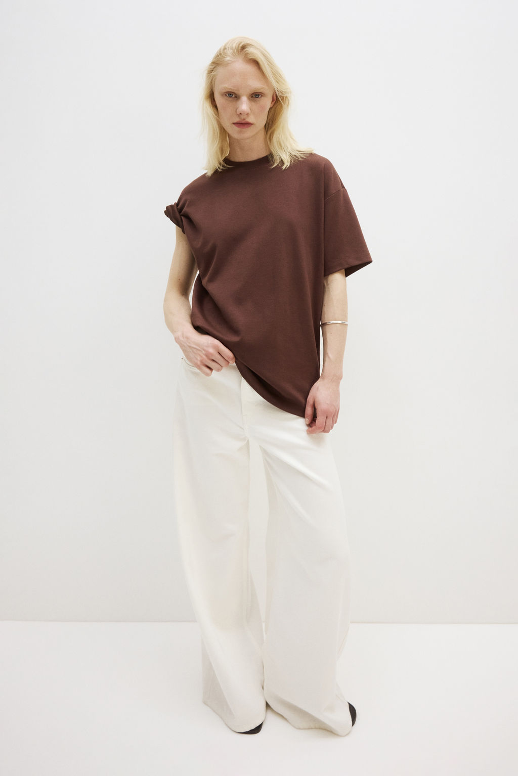 Camiseta Cooling Oversized Fit - H&m фото 4