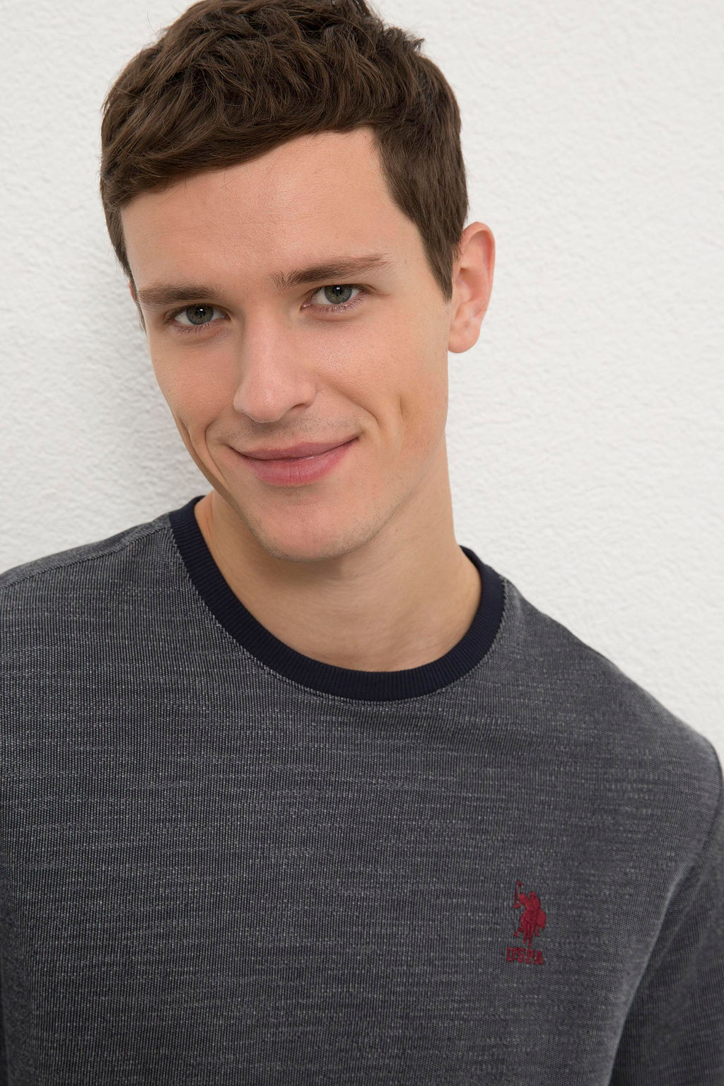 Мужской темно-синий свитшот Неожиданная скидка в корзине - U.s. polo assn фото 2