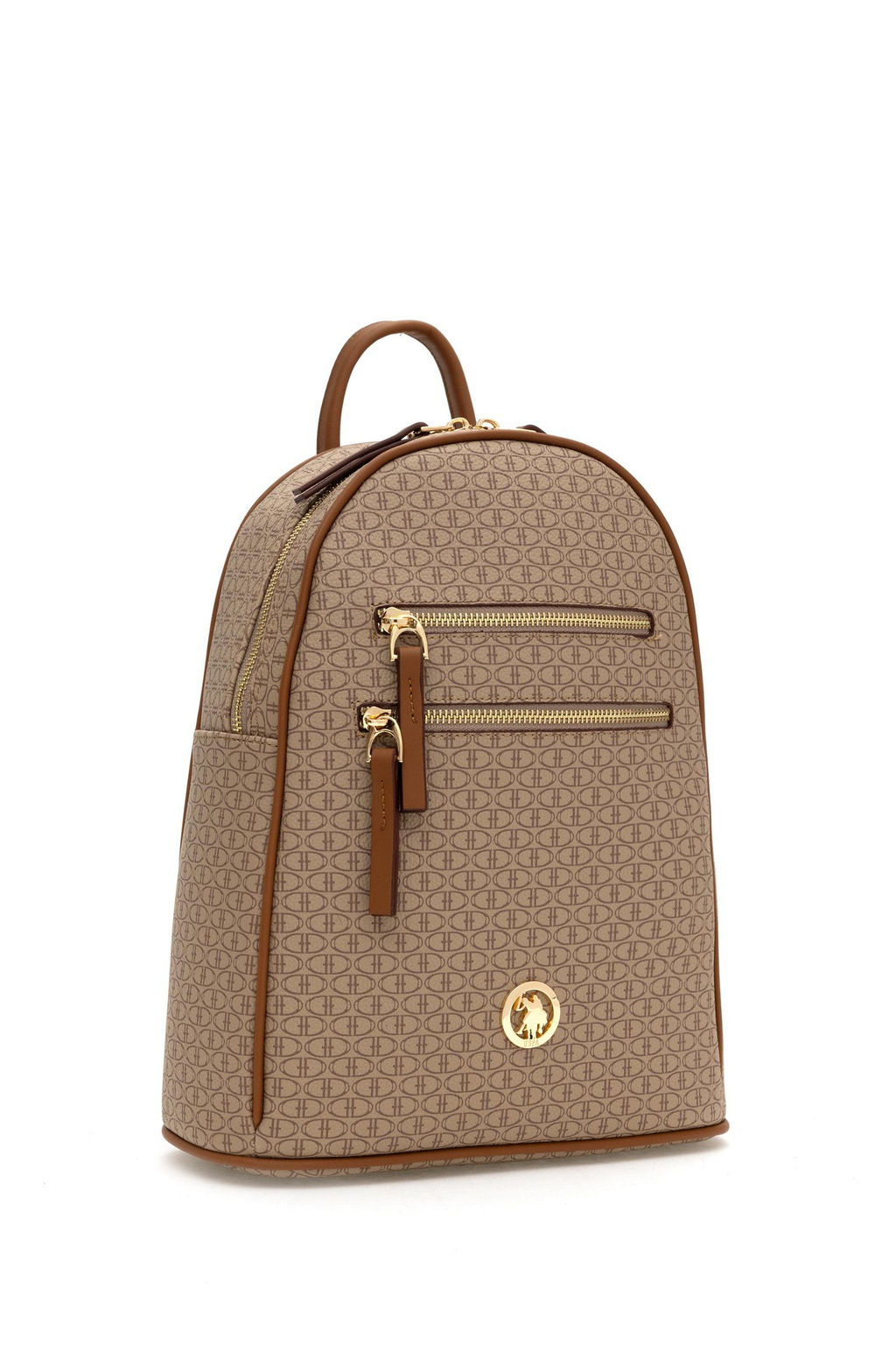 U. S. Polo Assn / Женский бежевый рюкзак - U.s. polo assn фото 2
