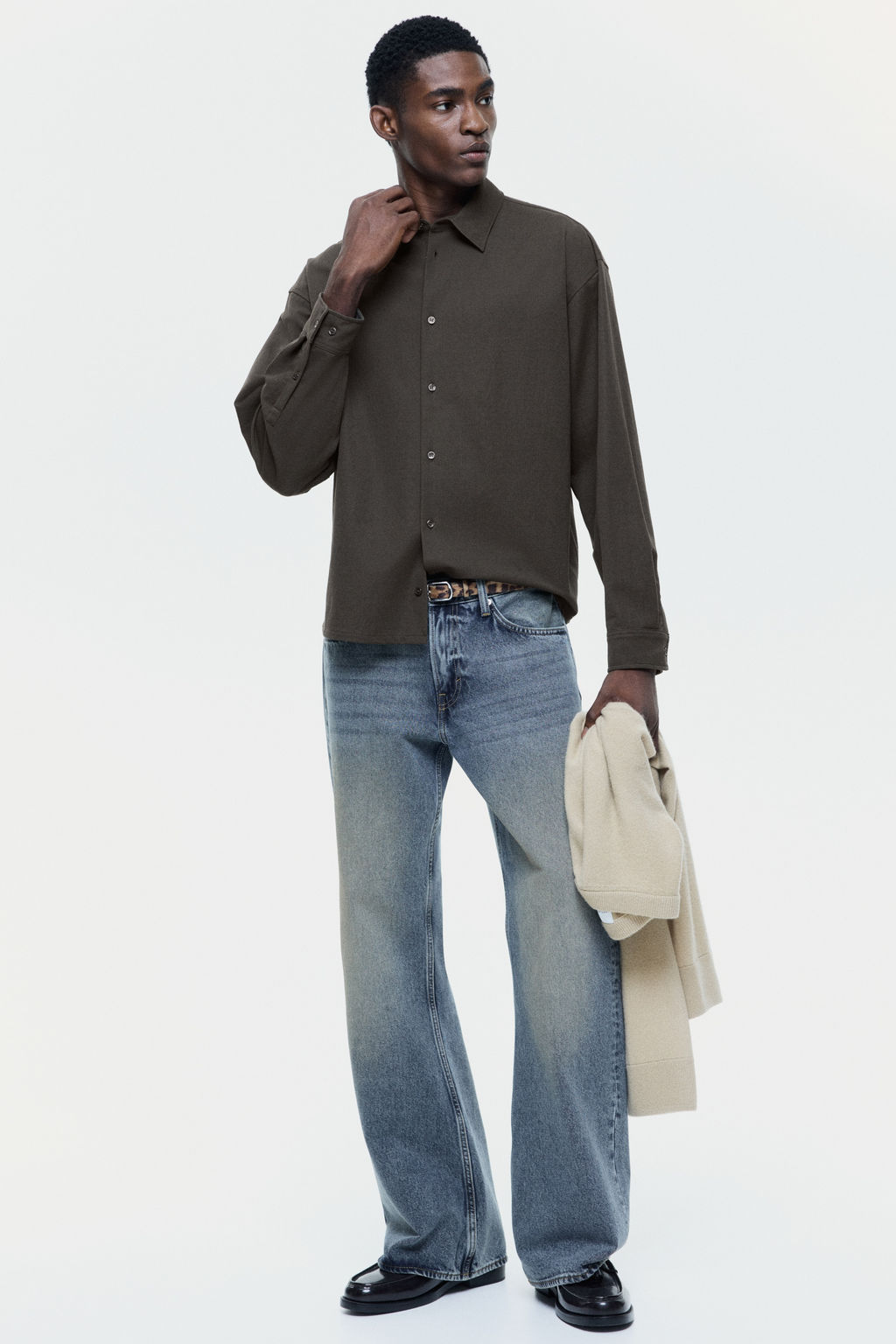 Camisa Loose Fit - H&m фото 7