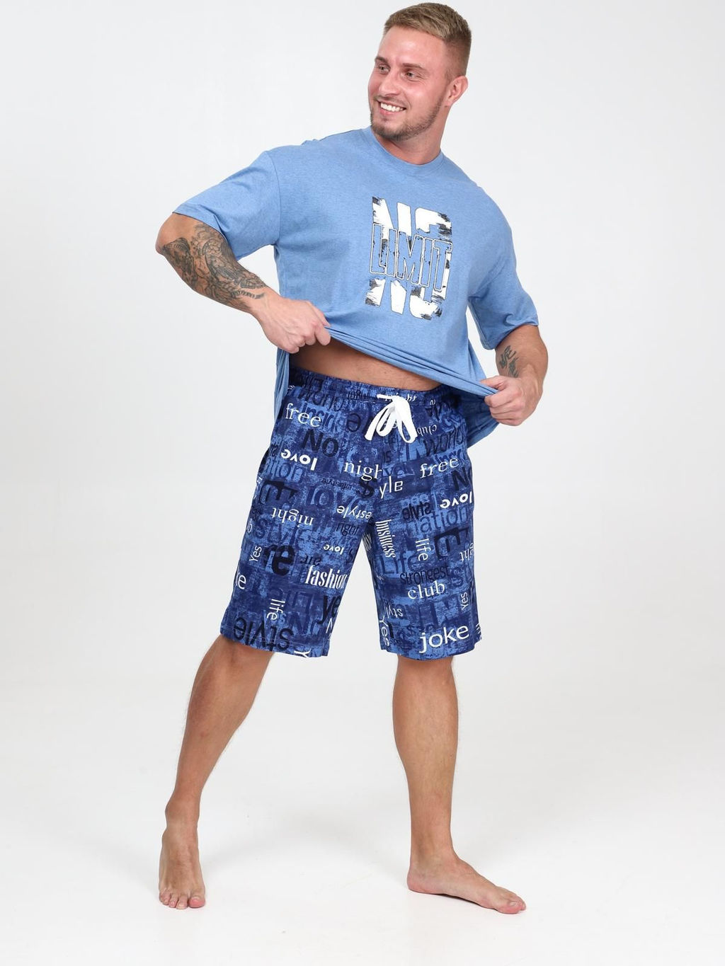 IV-CAPRIZ Чартер - пижама мужская с шортами  фото 11
