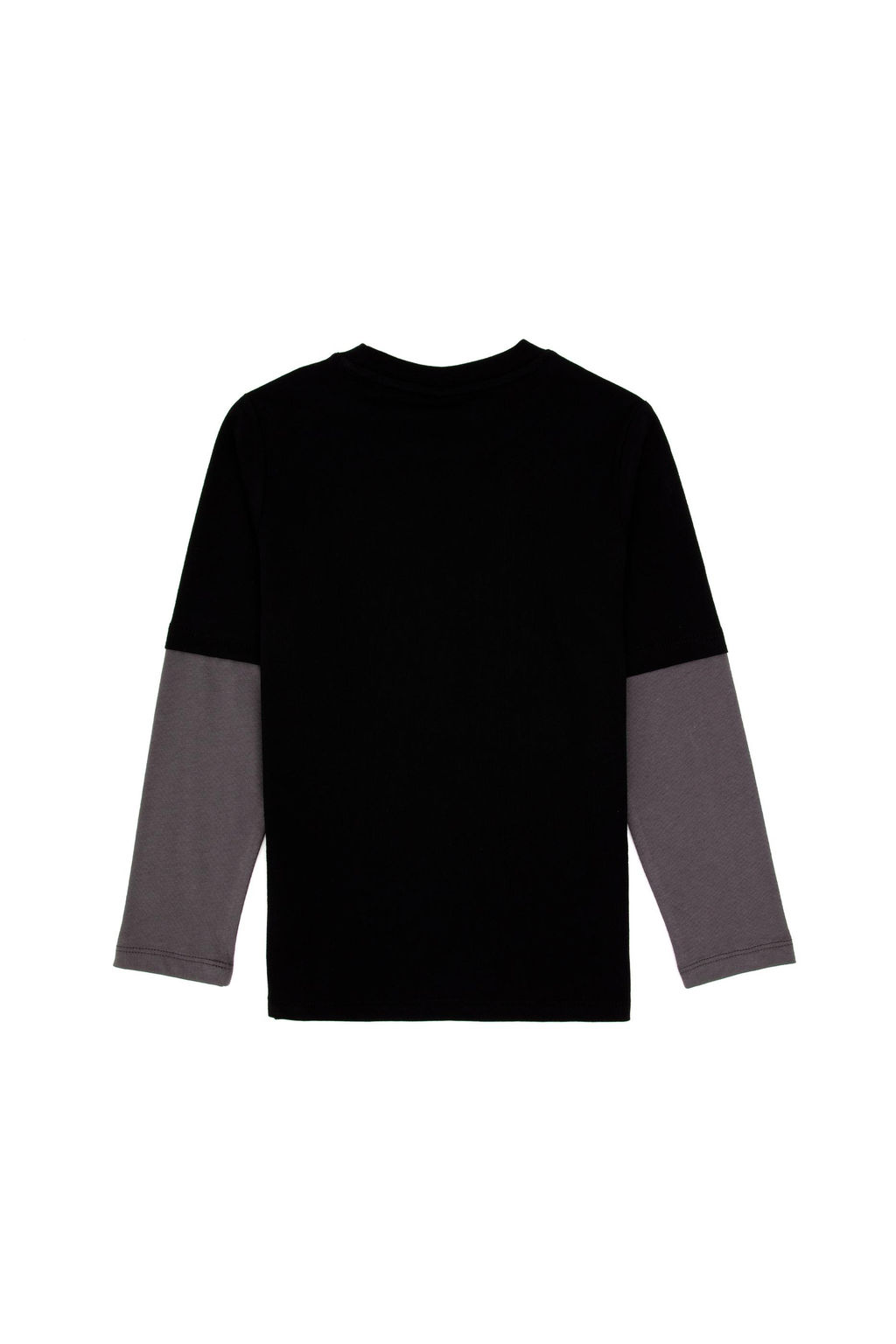 Erkek _ocuk Siyah Bisiklet Yaka Basic Sweatshirt Sepette S_rpriz _ndirim - U.s. polo assn фото 2