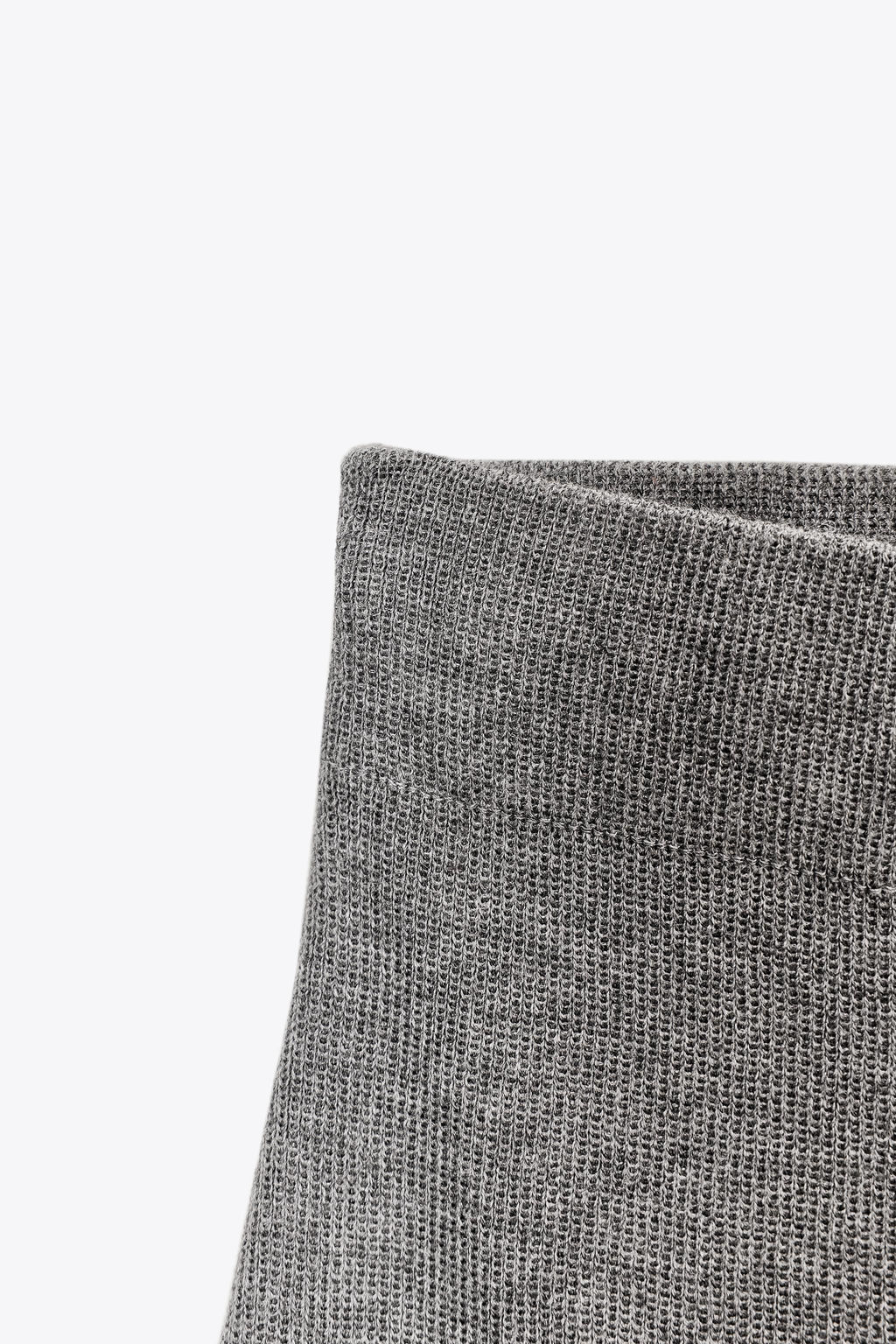 PLAIN KNIT MIDI SKIRT - Zara фото 5
