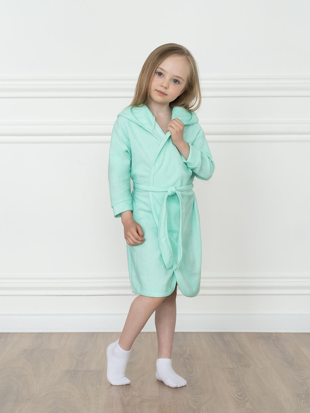 Халат детский ментол