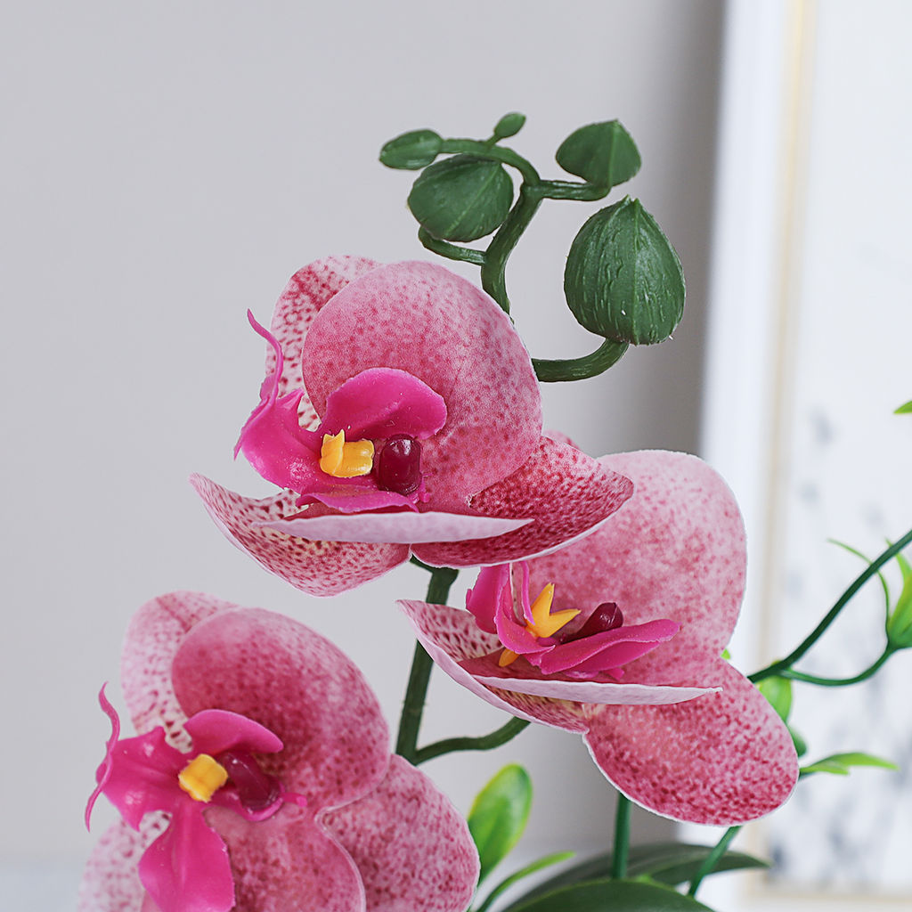 Цветочная композиция Орхидея 24 см / FH467A /уп 24/144/без индивидуальной упаковки - Галеонтрейд фото 19