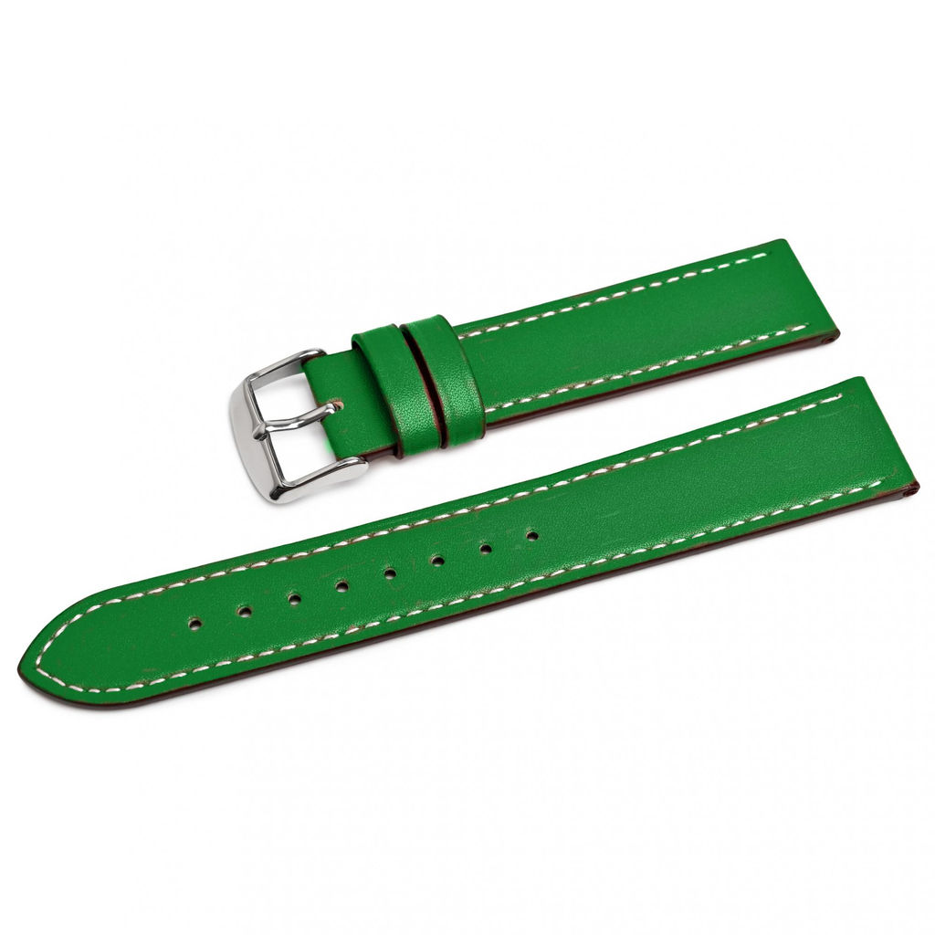 Ремешок натуральная кожа C21-16green-XL
