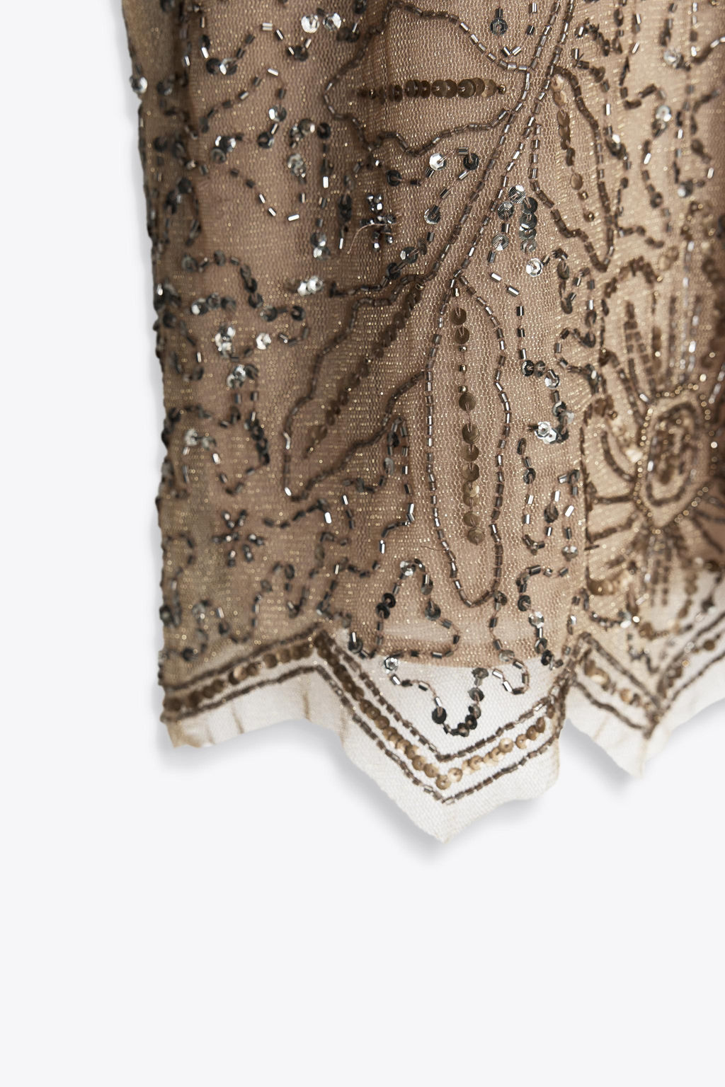 ZW COLLECTION LIMITED EDITION EMBROIDERED SHORT DRESS - Zara фото 6