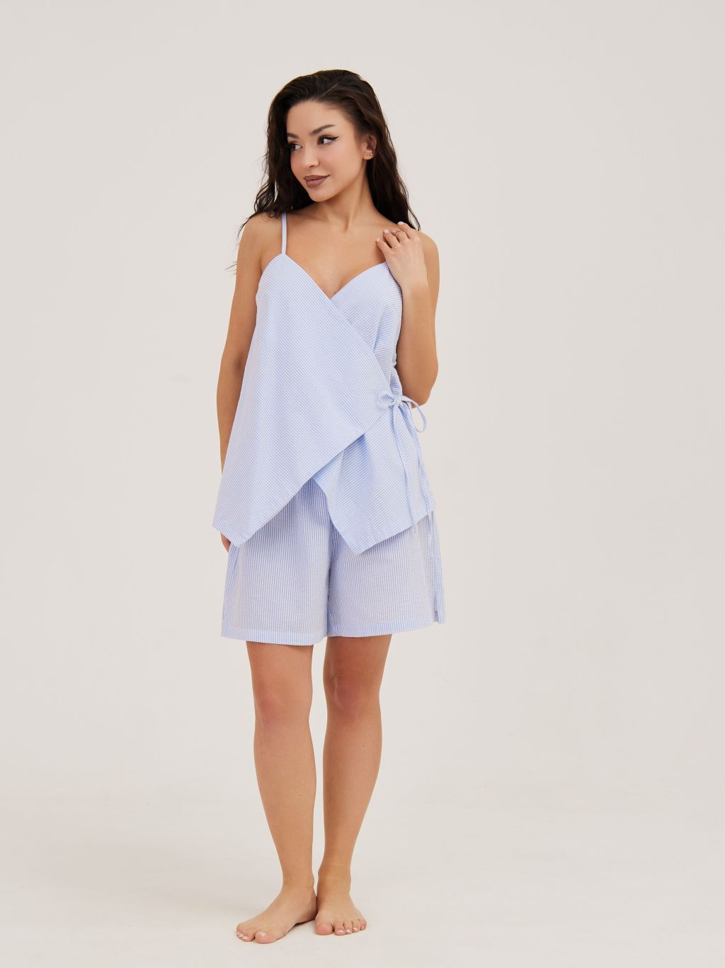 Пижама жен. Megan голубой - Sensera фото 2