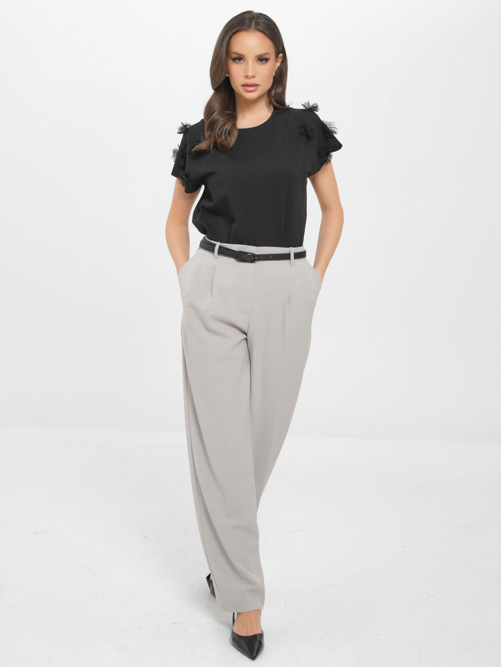 Брюки со стрелками