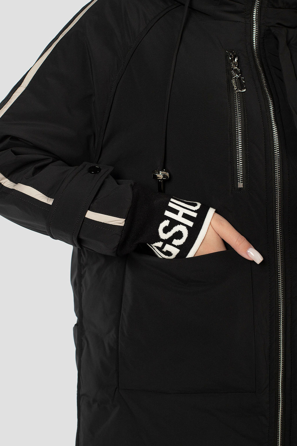 04-3033 Куртка женская демисезонная (Холлофайбер 150) - El podio фото 5