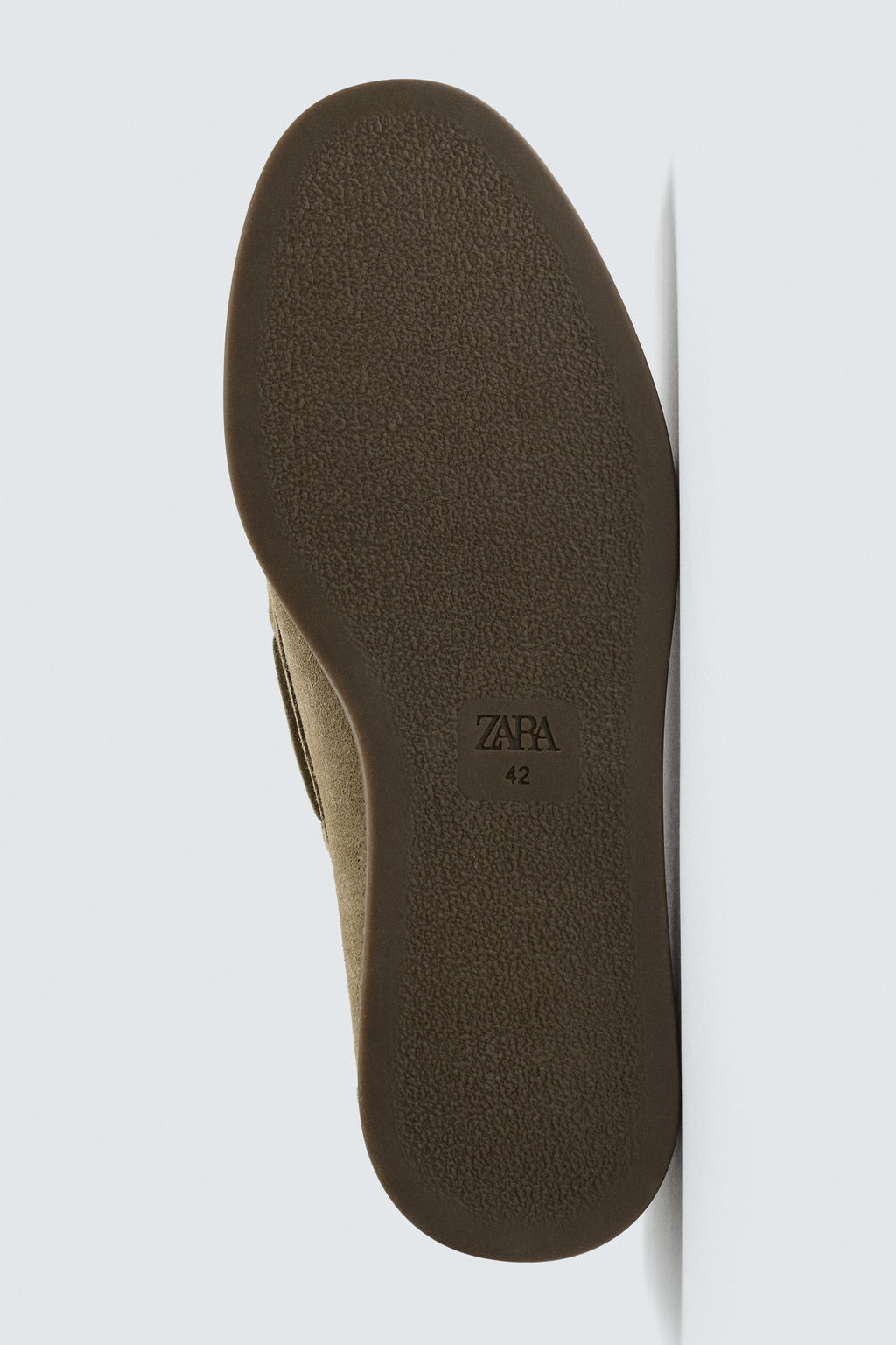 ZAPATO N?UTICO PIEL CASUAL / Gris Topo - Zara фото 7