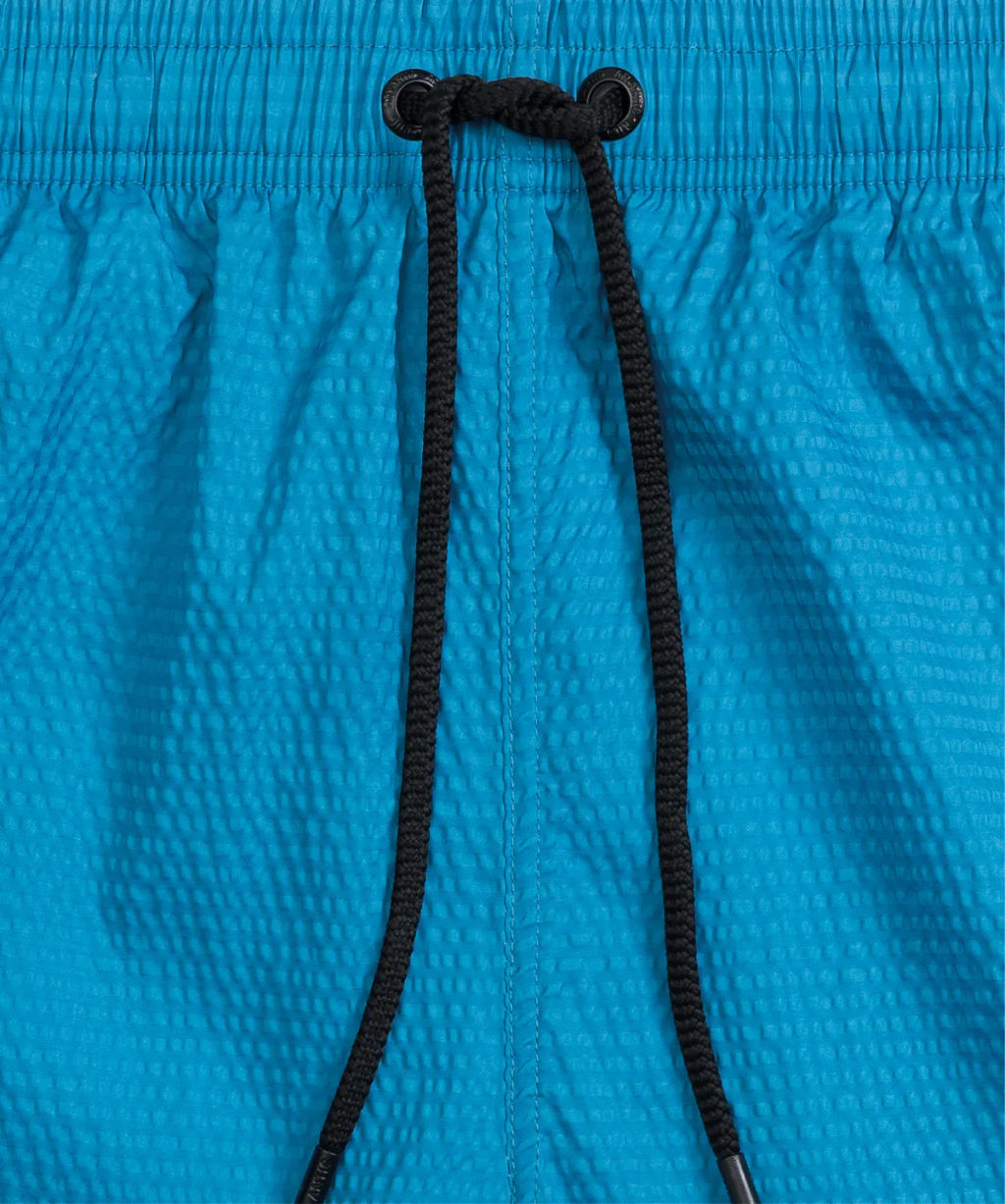 ATLANTIC KMB-226 Шорты мужские пляжные 4Way Stretch Texture голубой  фото 6