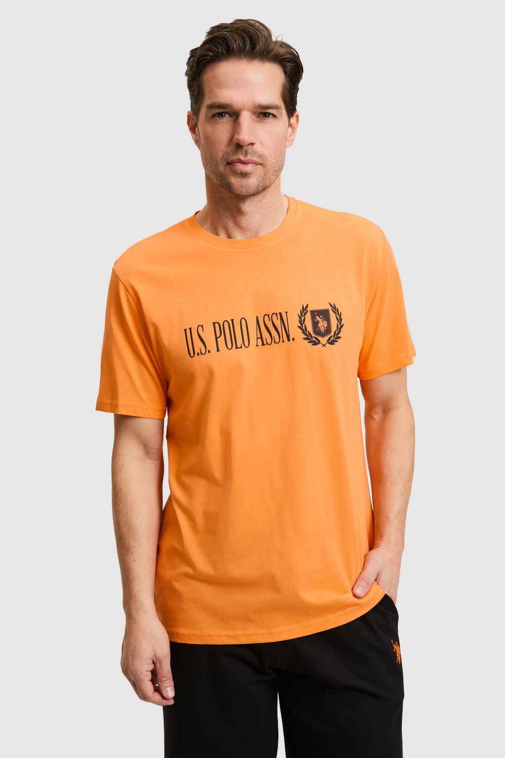 Erkek Turuncu Pijama Tak_m_ - U.s. polo assn фото 2