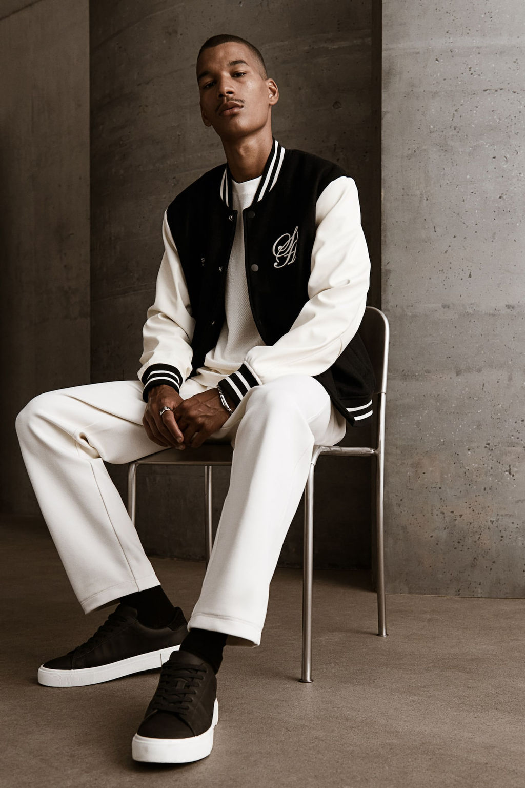 Chaqueta de beisbol Loose Fit - H&m фото 2