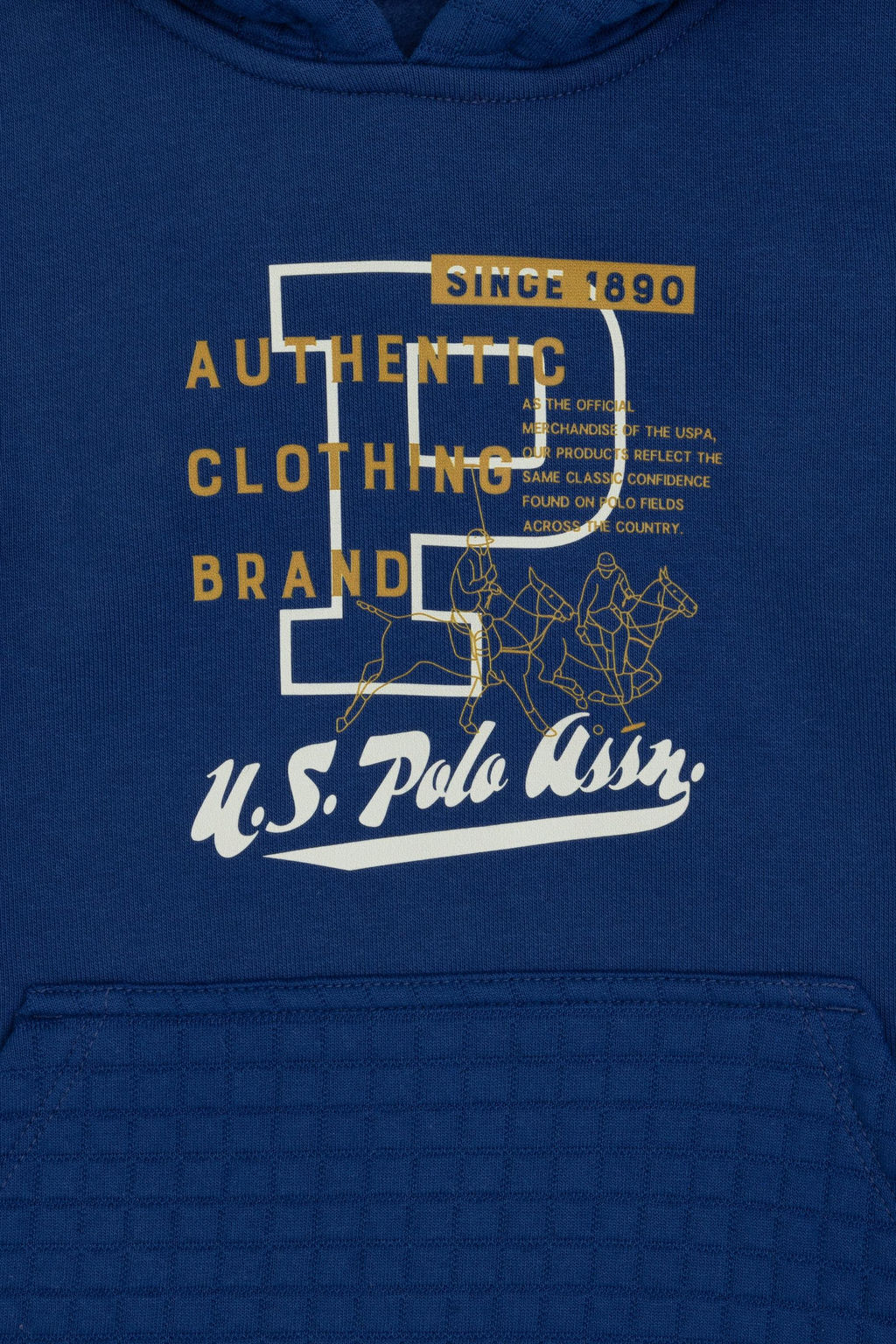 Erkek _ocuk _ndigo Kap__onlu _ardonlu Sweatshirt - U.s. polo assn фото 3