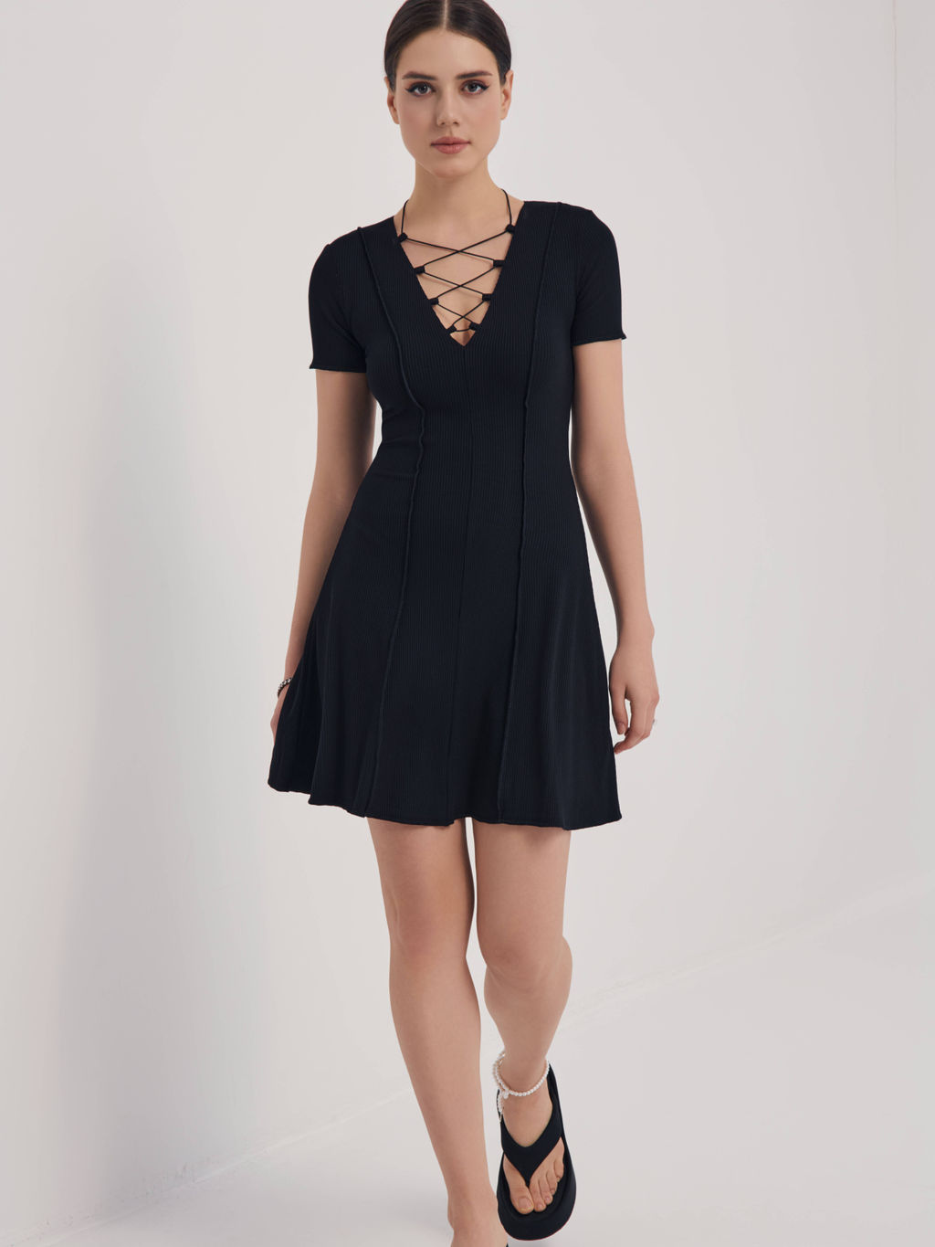 CONTE LPL 2644 Платье женское black - Conte elegant фото 2