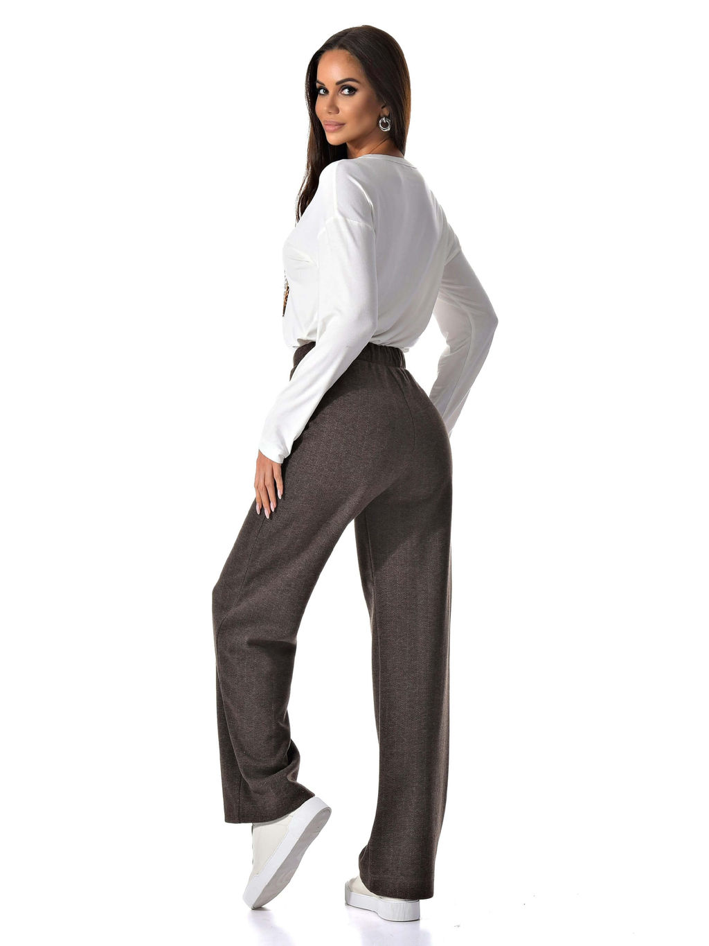 в составе шерсть брюки утепленные - А+б коллекция фото 28