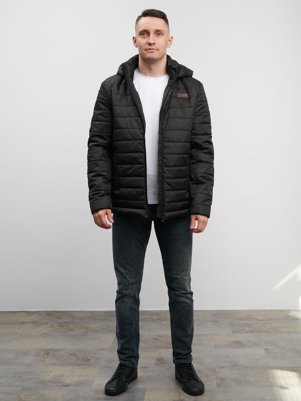 Мужская куртка "Фит" черный