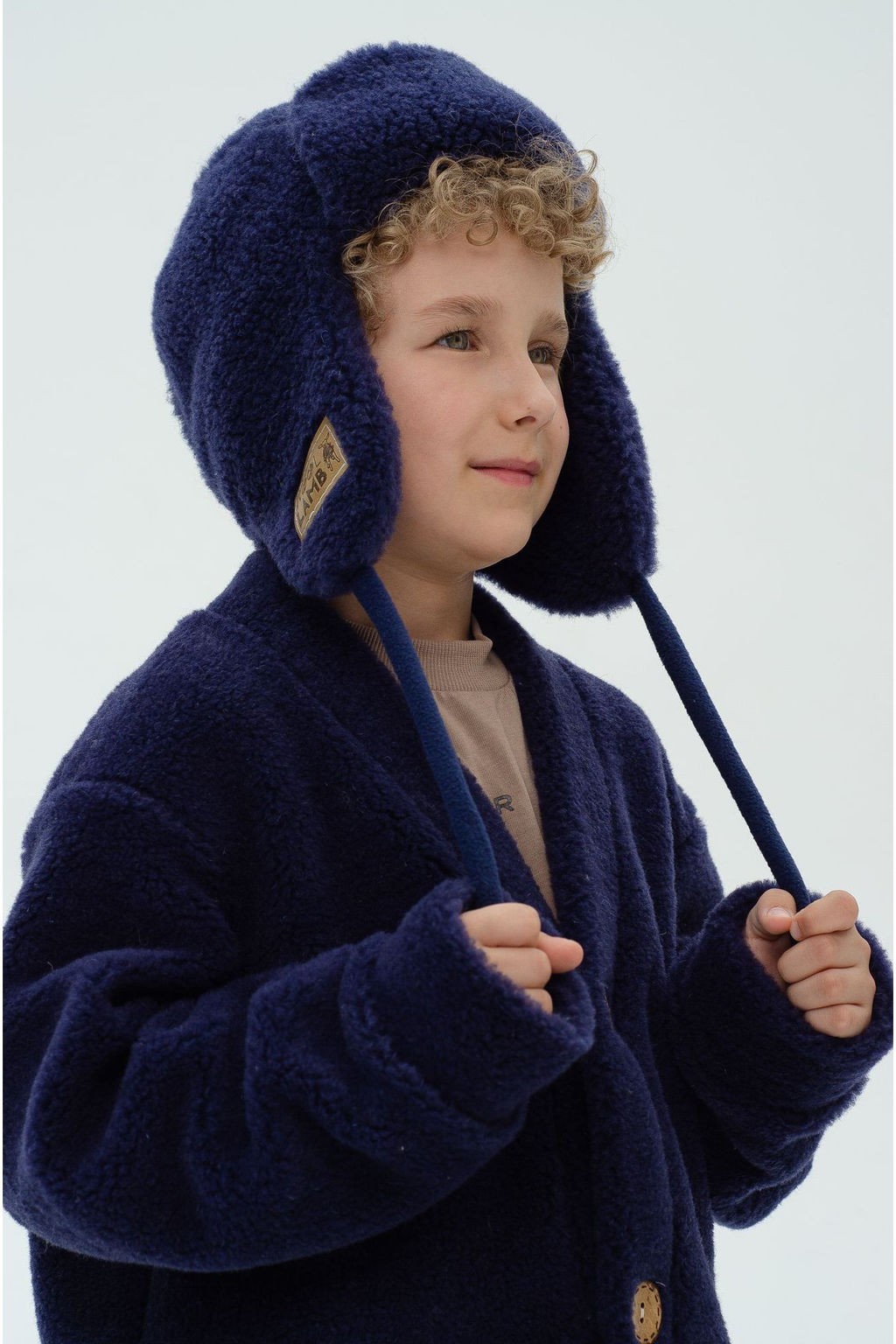 Шапка ушанка ДЕТСКАЯ - Woollamb фото 12