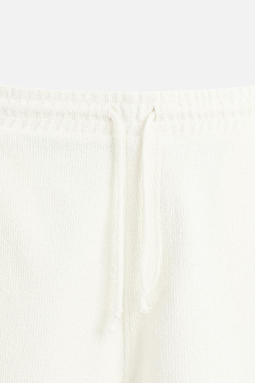 TEXTURE JOGGER BERMUDA SHORTS - Zara фото 9