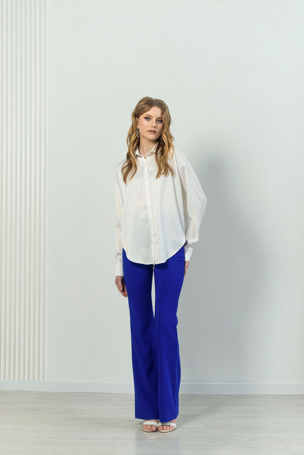 Блузка Мануэла (белый) - Nadi bordo фото 6