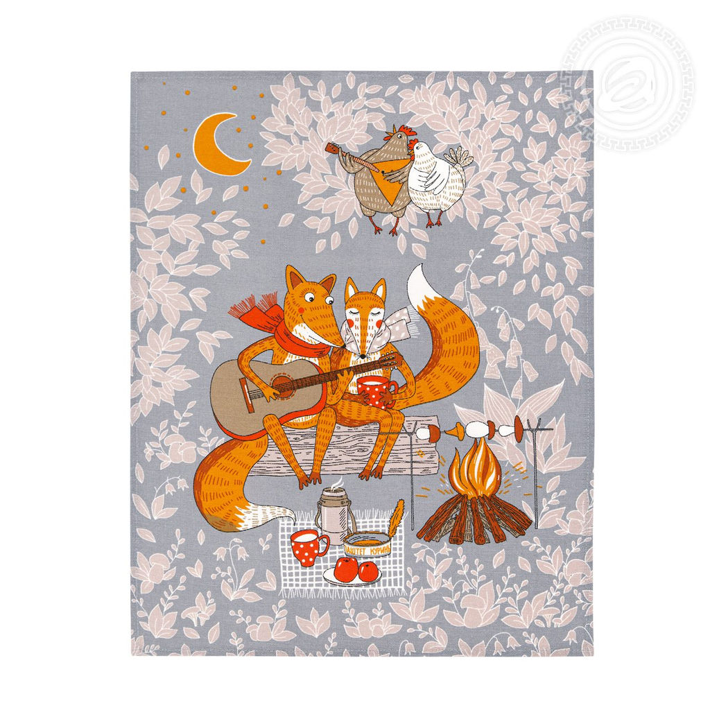 Набор полотенец из рогожки "Кумушка" 45*60/2 шт. - 45*60 Полотенца из рогожки