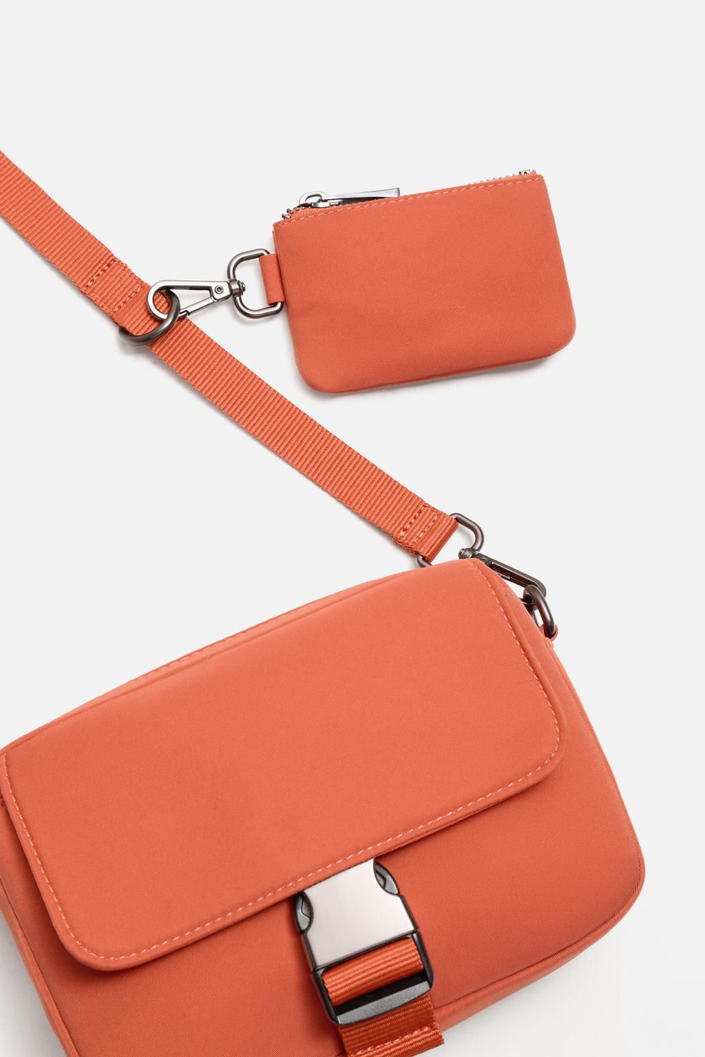 NYLON CROSSBODY BAG - Zara фото 4