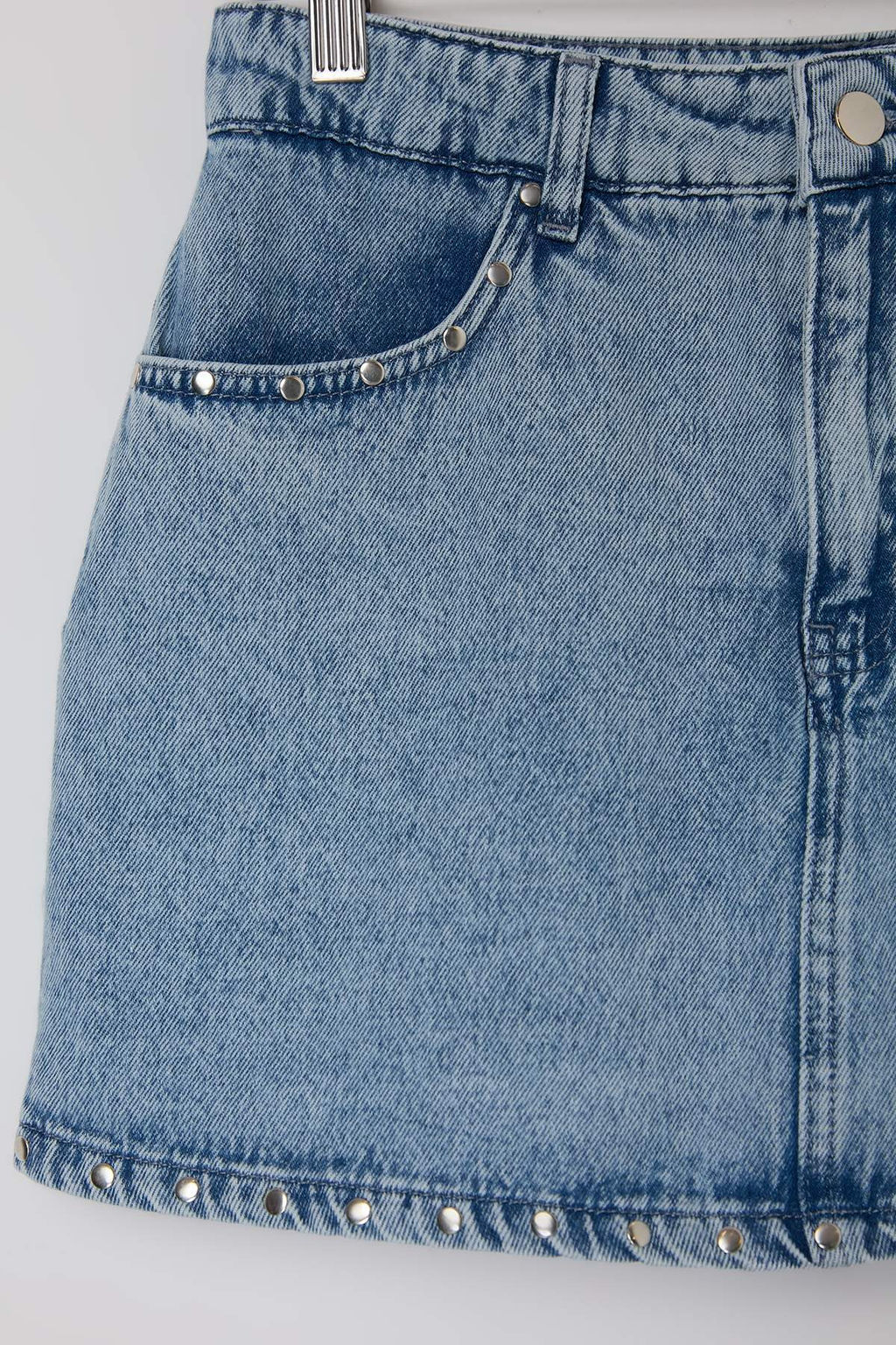 Limited Edition Mavi Trok Detayl? Denim Sort Etek TWOSS26SR00060 - Trendyolmilla фото 3