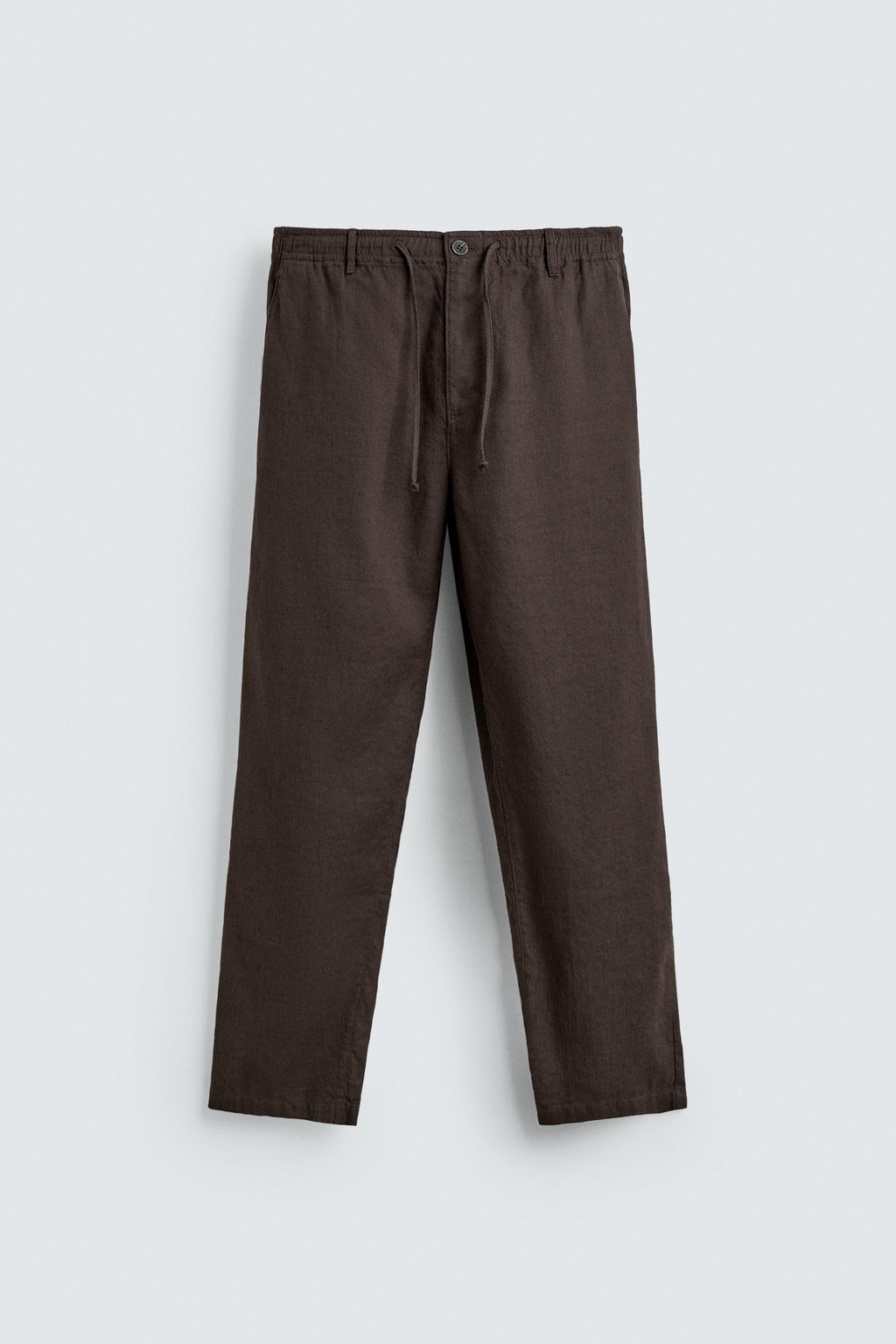 PANTAL?N RELAXED FIT ALGOD?N - LINO / Crudo - Zara фото 7