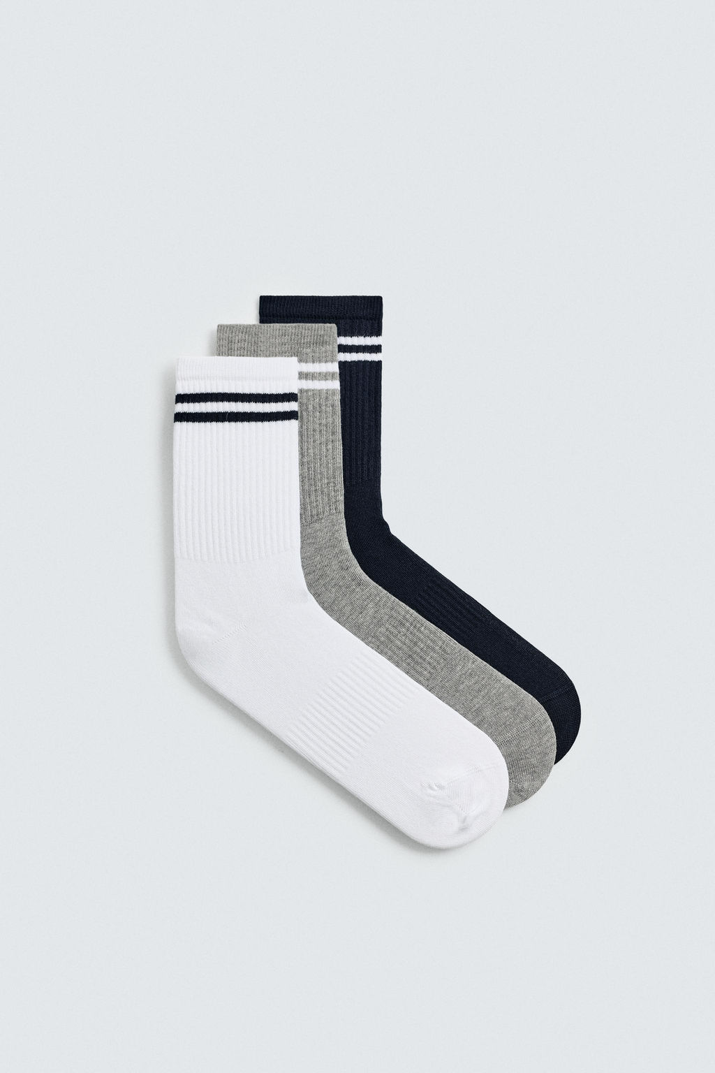 STRIPED SOCKS 3-PACK