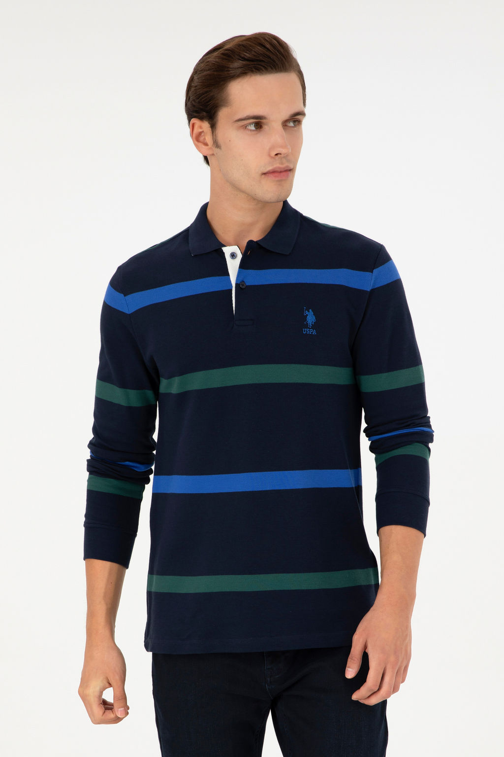 Мужской темно-синий свитшот Неожиданная скидка в корзине - U.s. polo assn фото 8