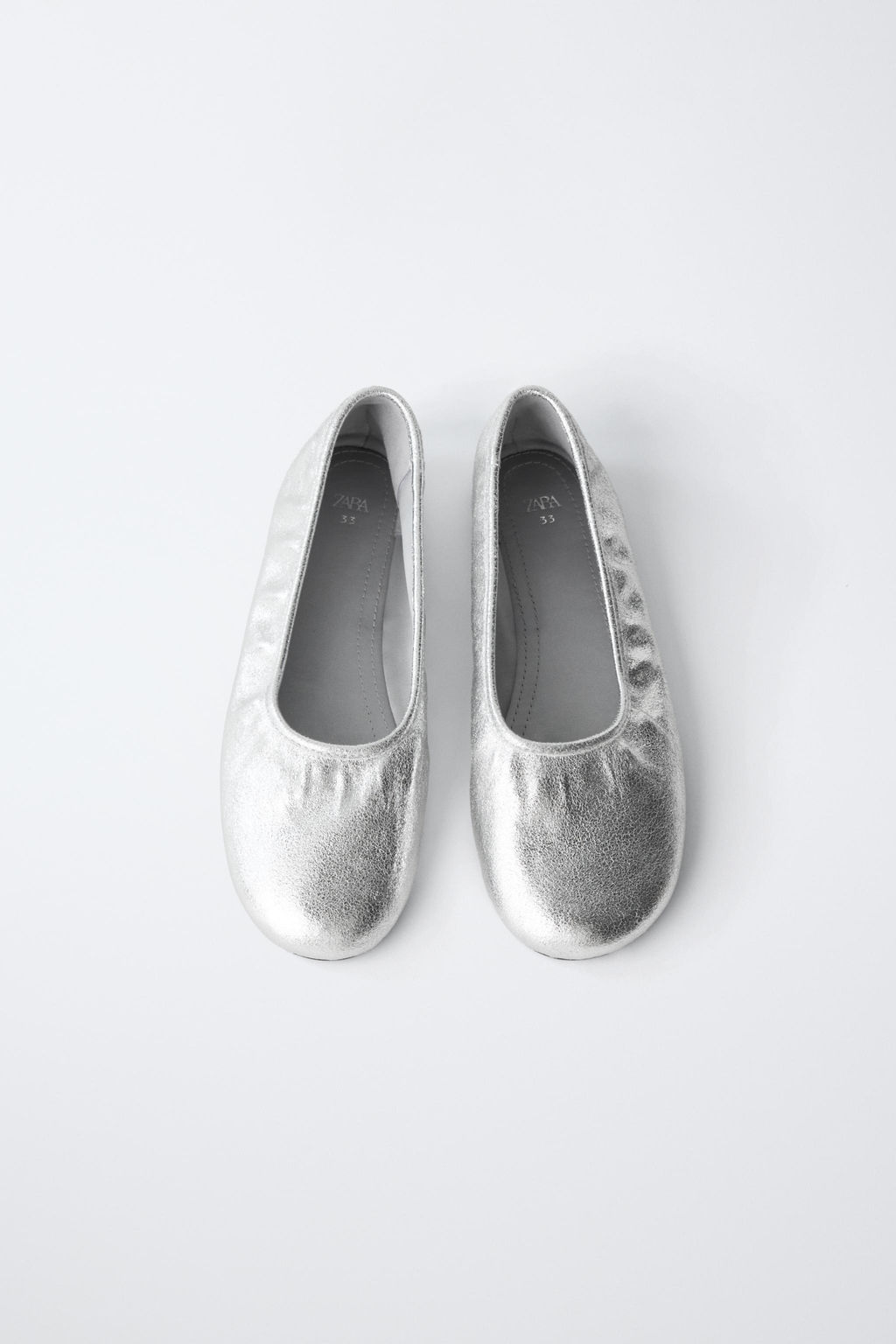 BAILARINA METALIZADA / Plata - Zara фото 4