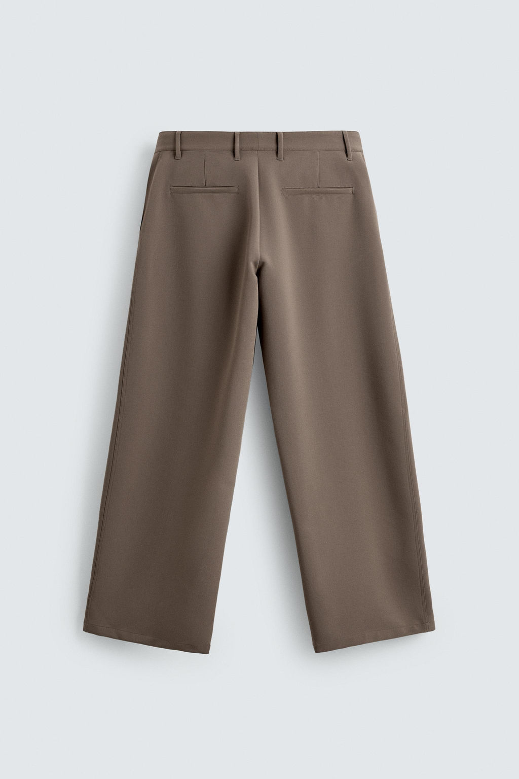 PANTAL?N RELAXED FIT PLIEGUES / Negro - Zara фото 8