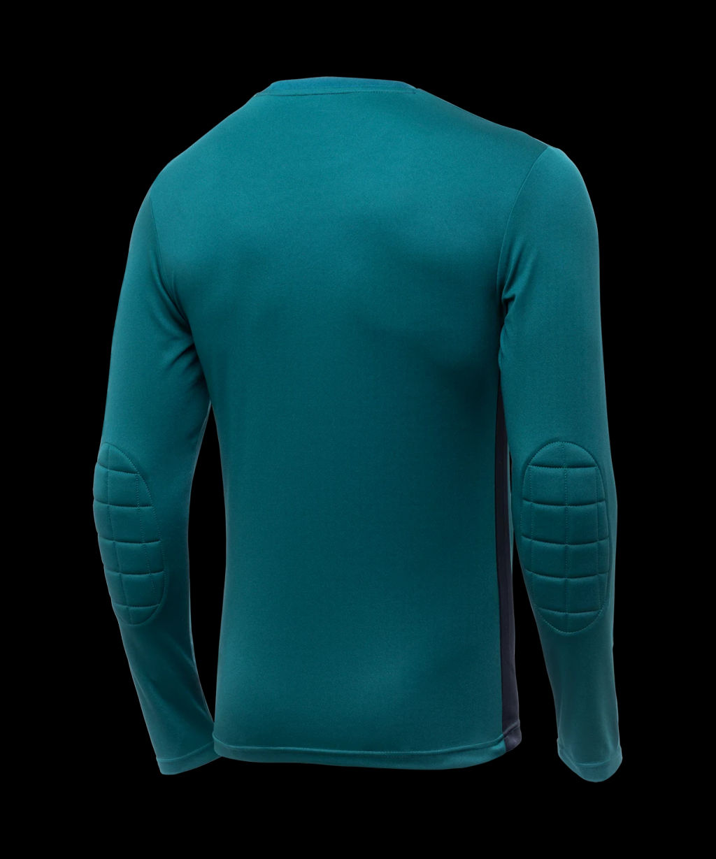 Футболка вратарская JOGEL CAMP GK Padded LS, зеленый/черный/белый  фото 2