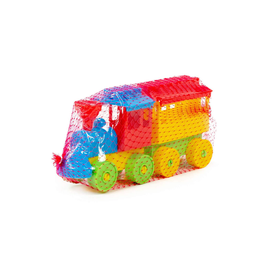 Конструктор - Паровоз с одним вагоном - Полесье фото 6