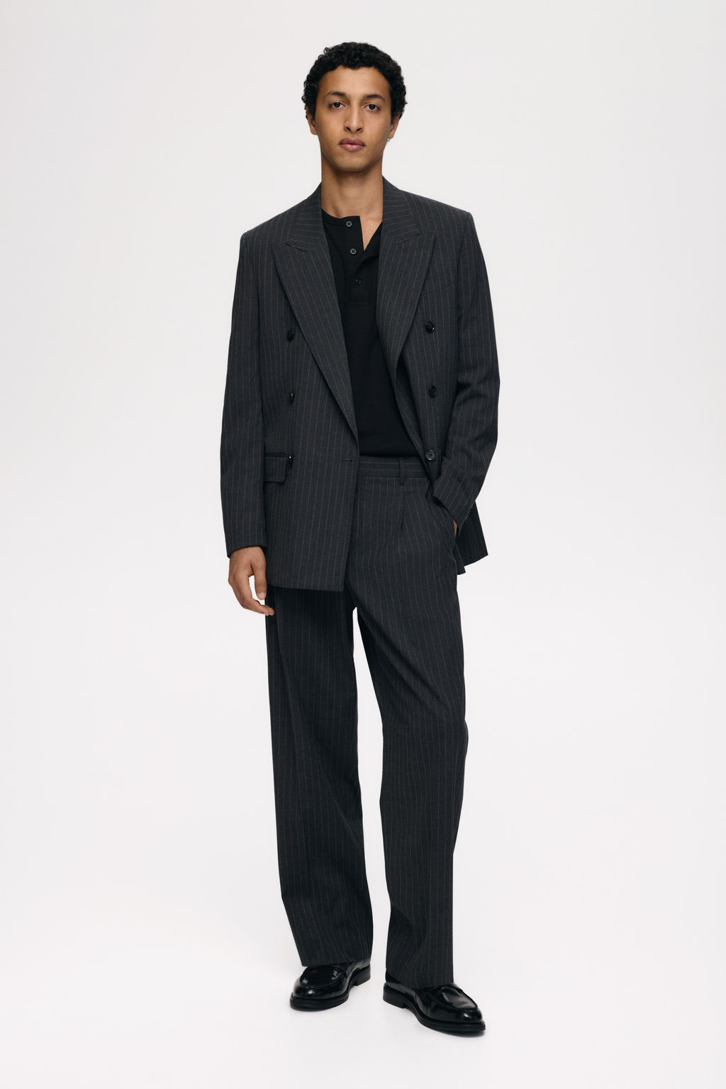 Pantal?n de traje Relaxed Fit - H&m фото 3