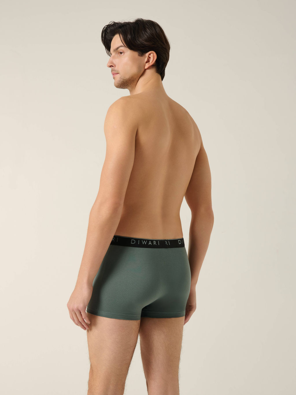 DIWARI PREMIUM MSH 1568 Трусы мужские (бандероль) stormy green-silver black - Conte elegant фото 3