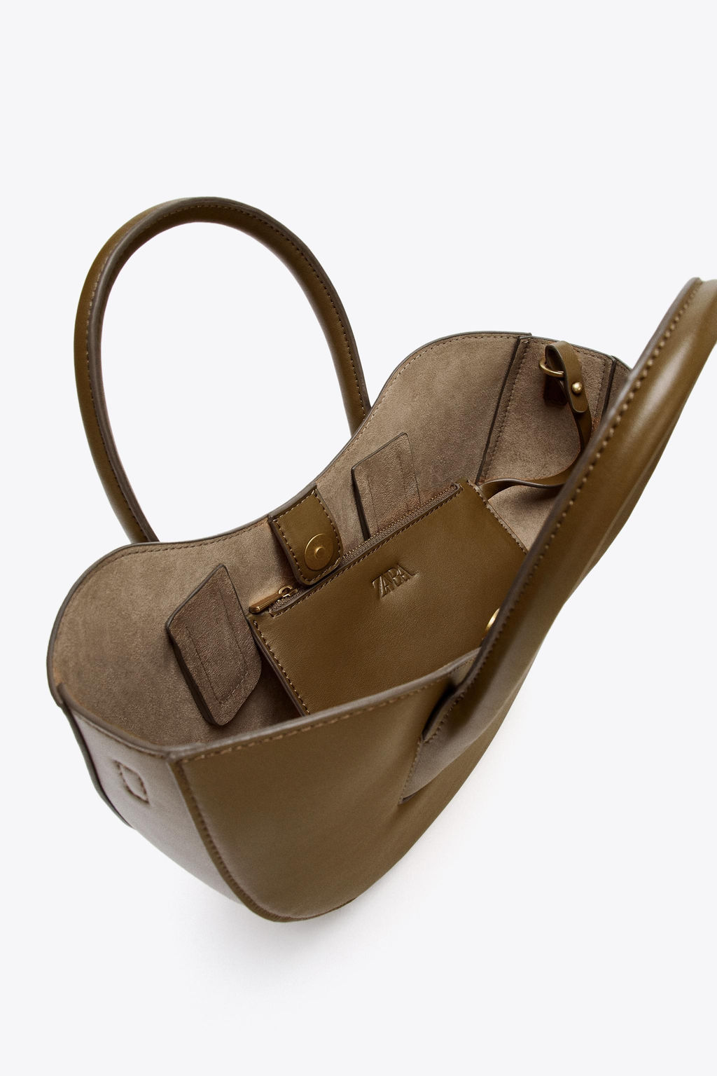 OVAL MINI TOTE BAG - Zara фото 6