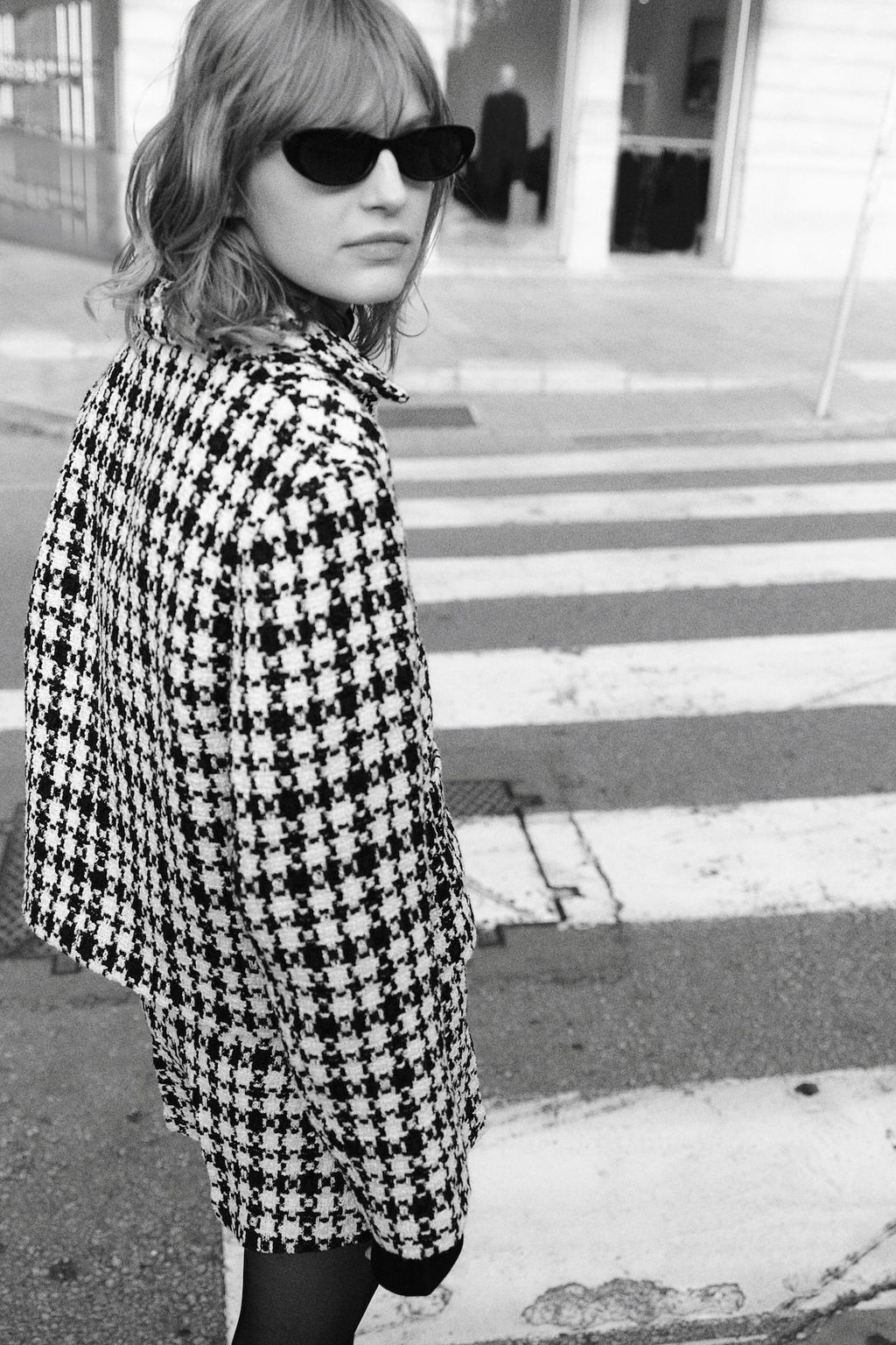 Pantalon corto en tejido jacquard - H&m фото 2